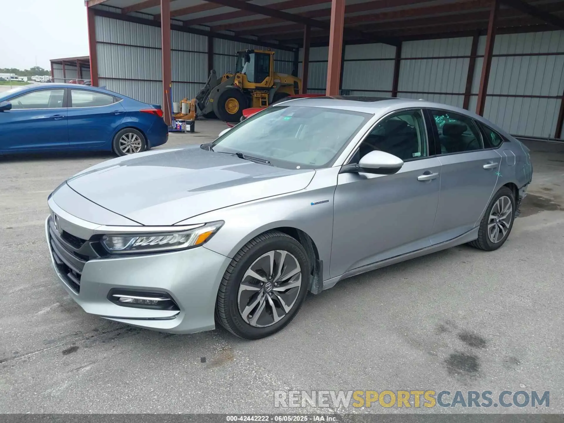 2 Photograph of a damaged car 1HGCV3F50KA017933 HONDA ACCORD HYBRID 2019