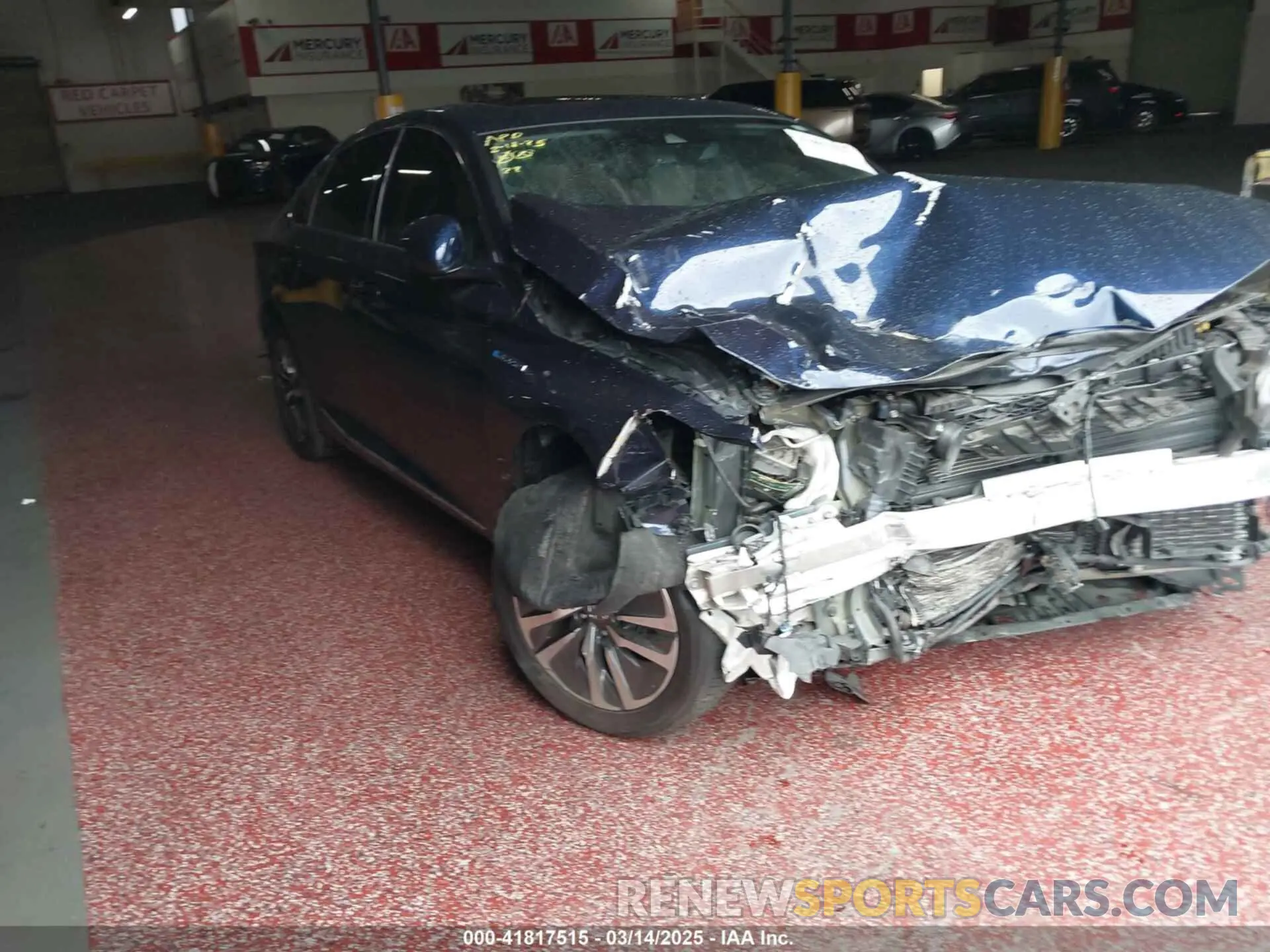 1 Photograph of a damaged car 1HGCV3F52KA006450 HONDA ACCORD HYBRID 2019