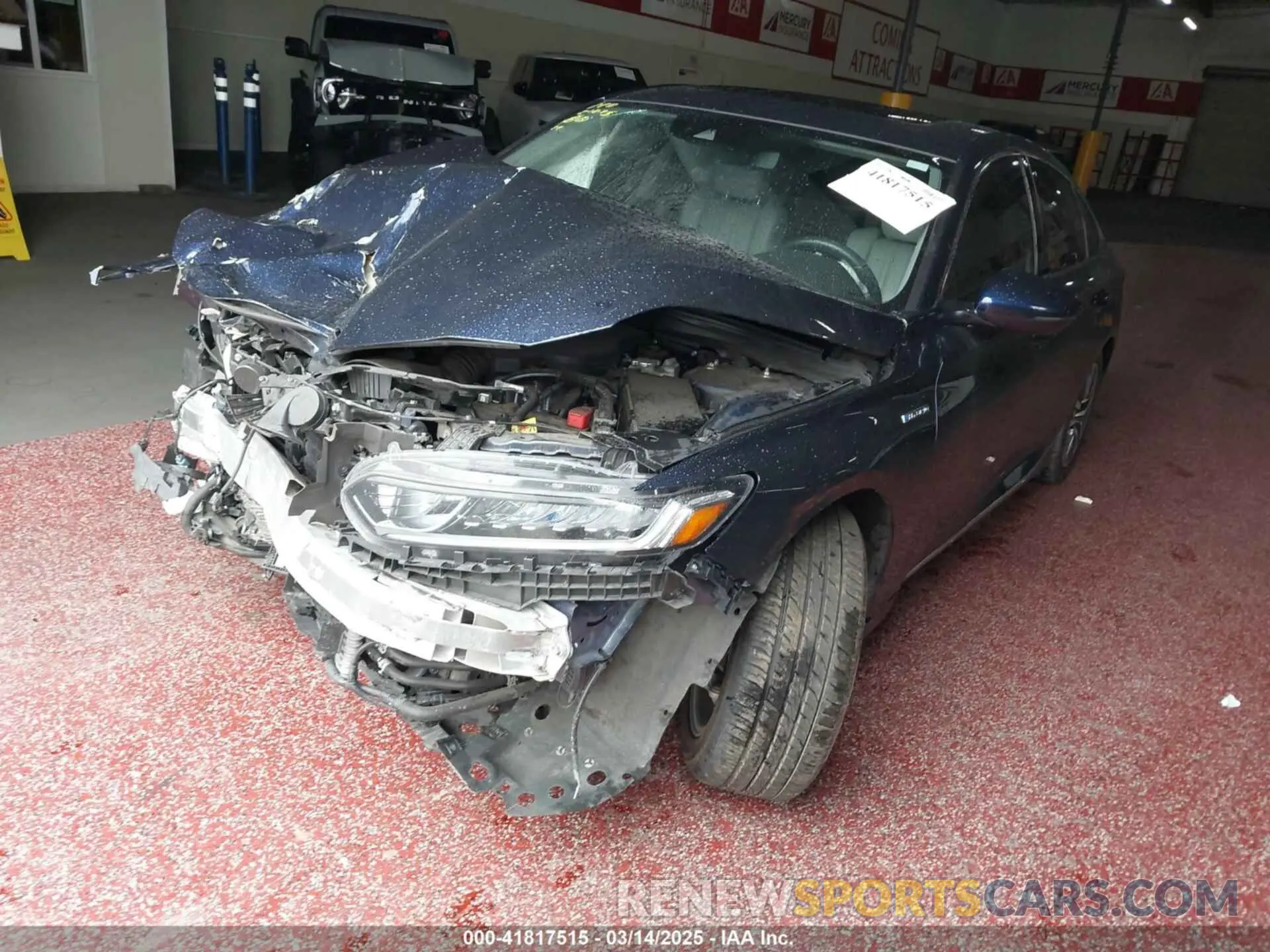 2 Photograph of a damaged car 1HGCV3F52KA006450 HONDA ACCORD HYBRID 2019