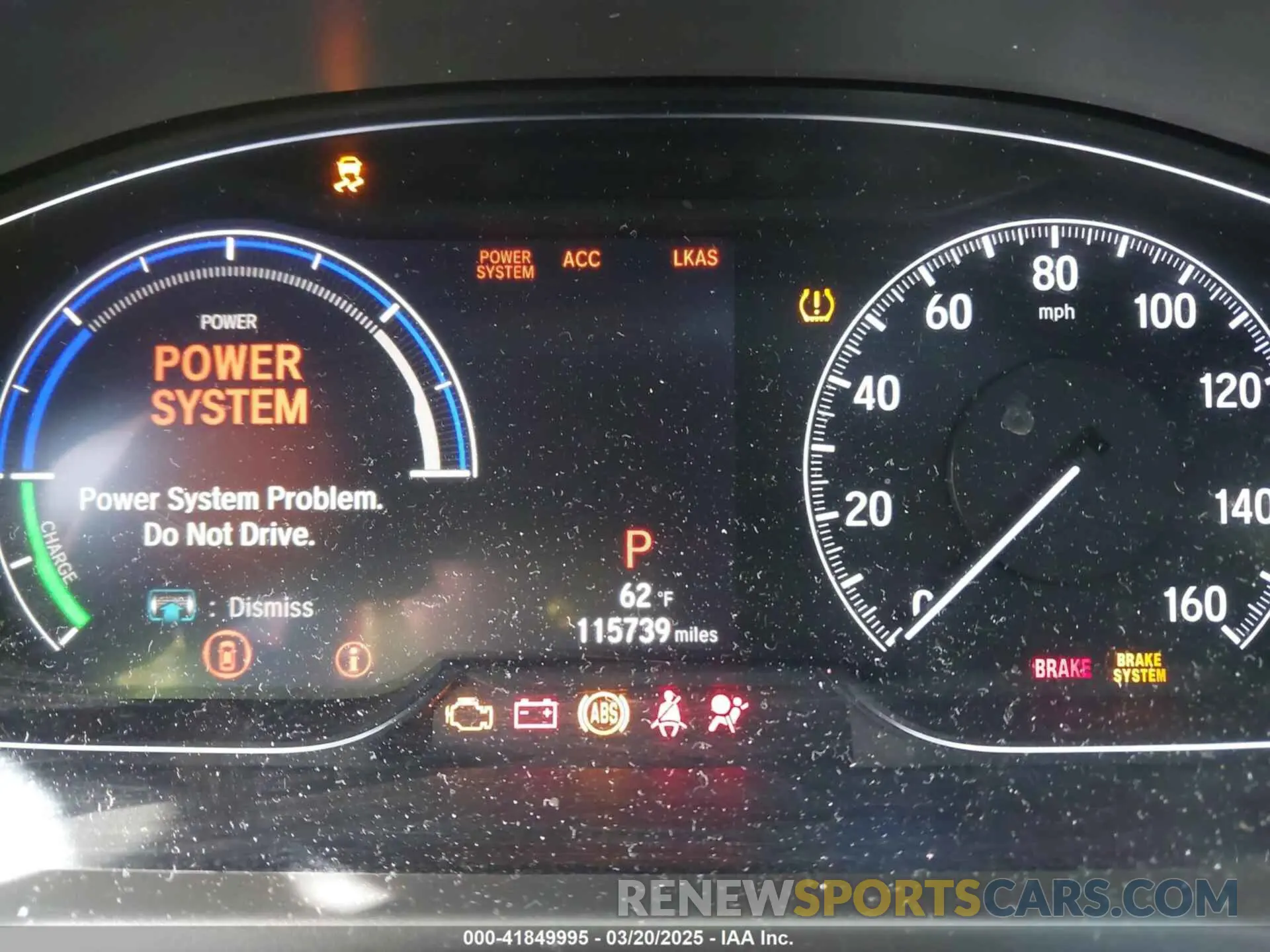 7 Photograph of a damaged car 1HGCV3F56KA001218 HONDA ACCORD HYBRID 2019