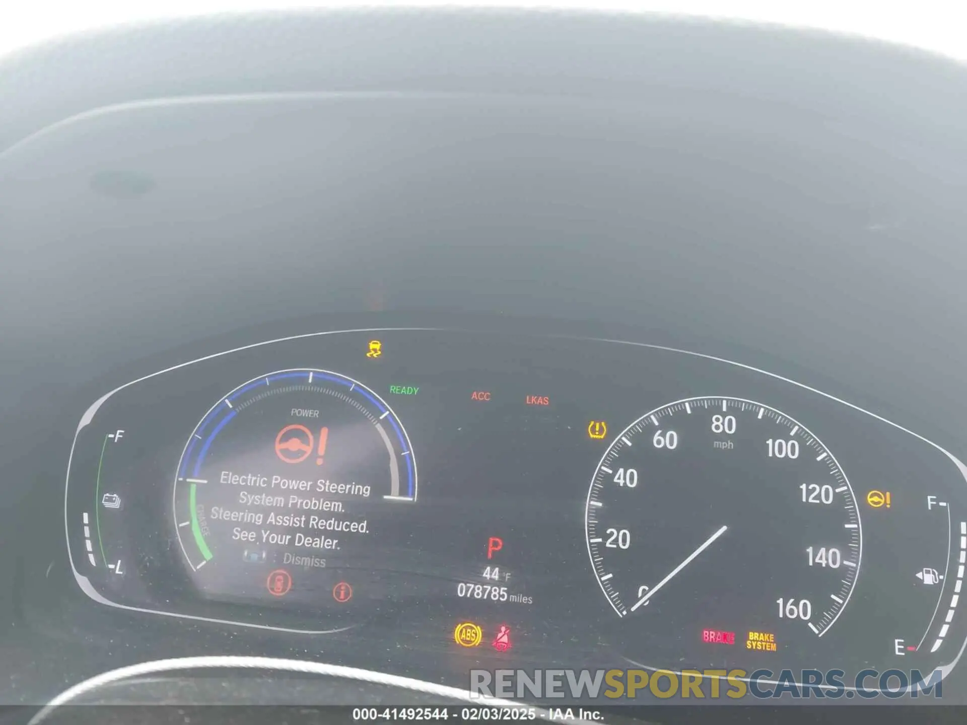 7 Photograph of a damaged car 1HGCV3F57KA013068 HONDA ACCORD HYBRID 2019