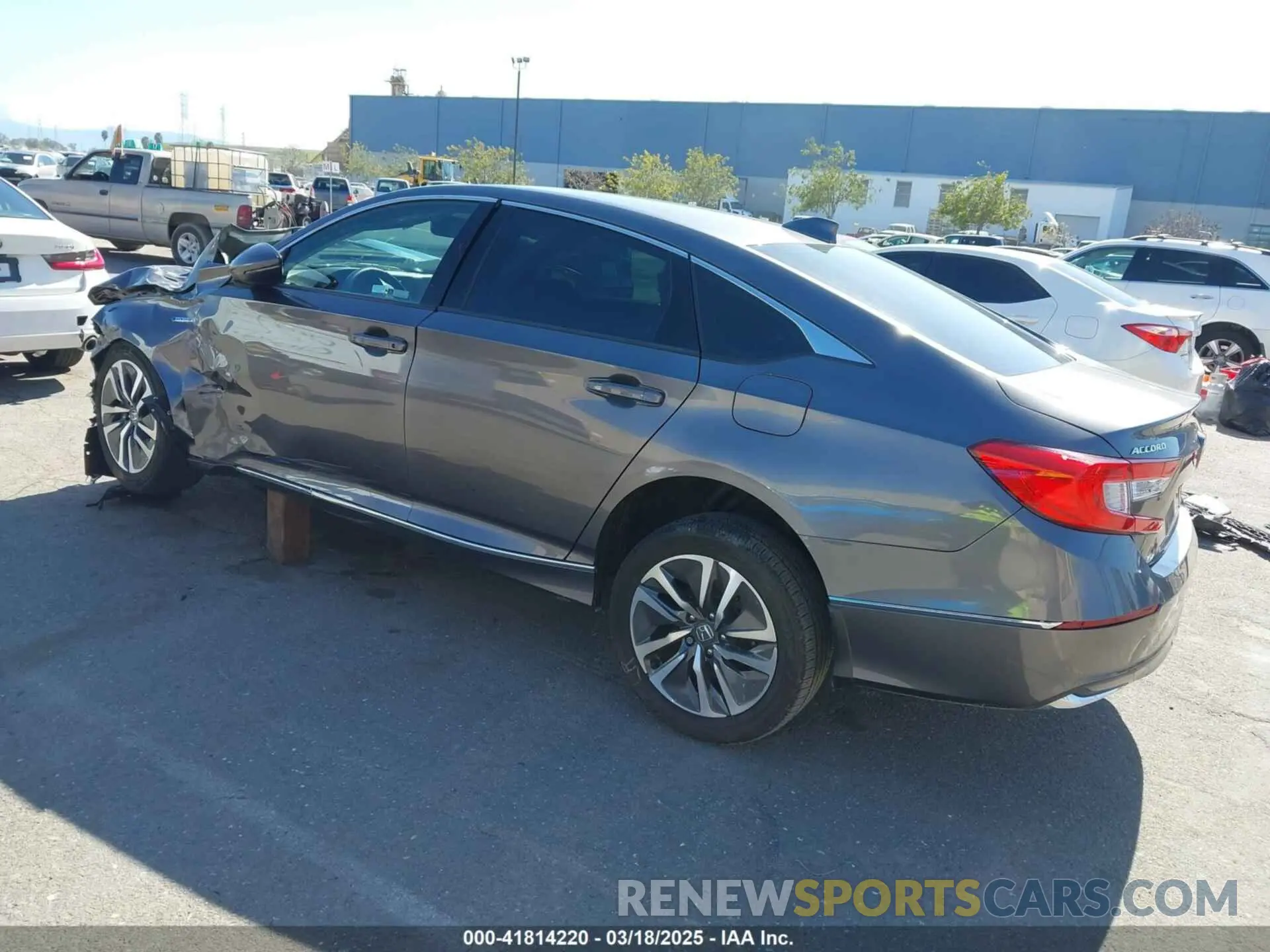 3 Photograph of a damaged car 1HGCV3F58KA017310 HONDA ACCORD HYBRID 2019