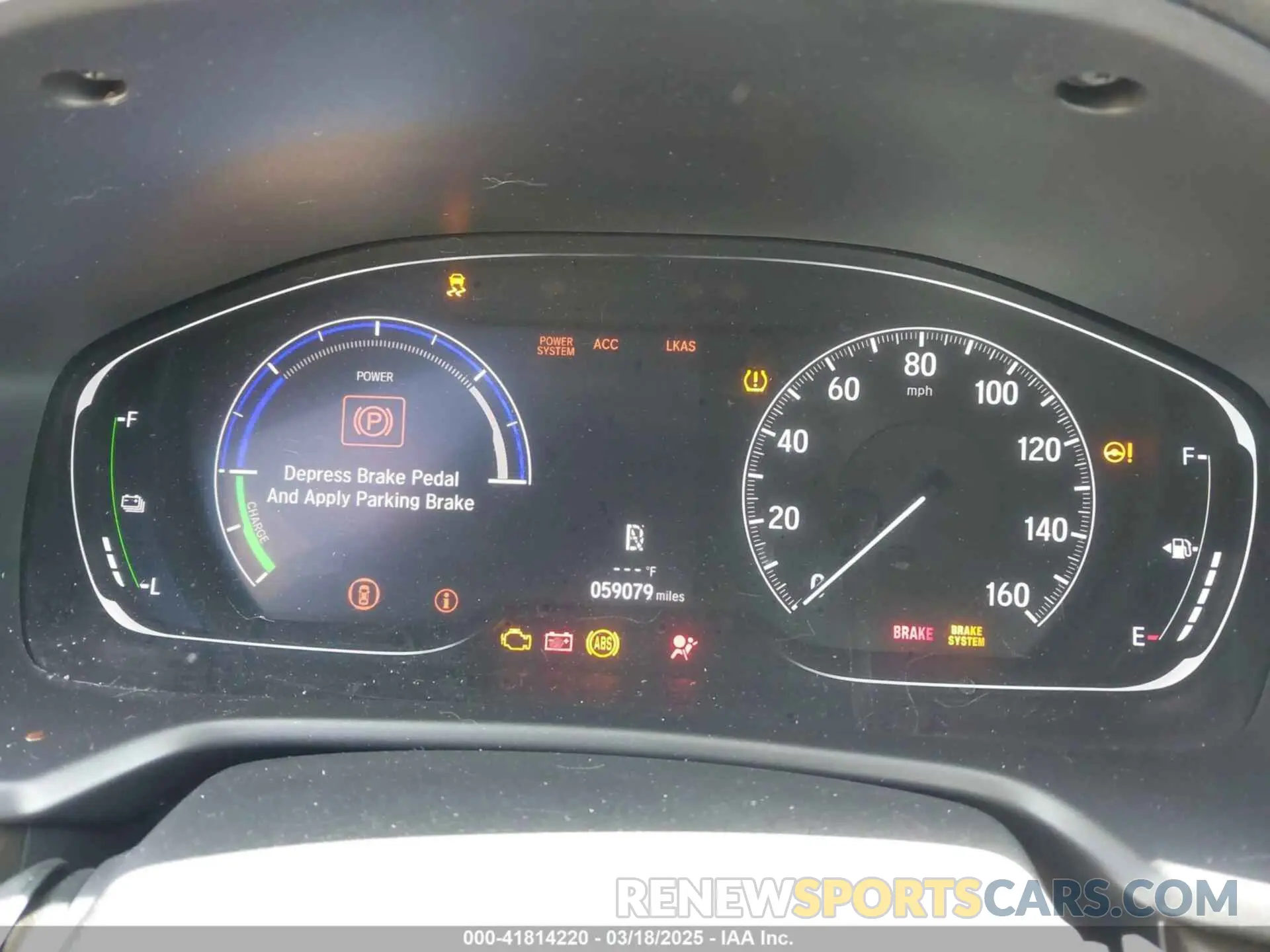 7 Photograph of a damaged car 1HGCV3F58KA017310 HONDA ACCORD HYBRID 2019