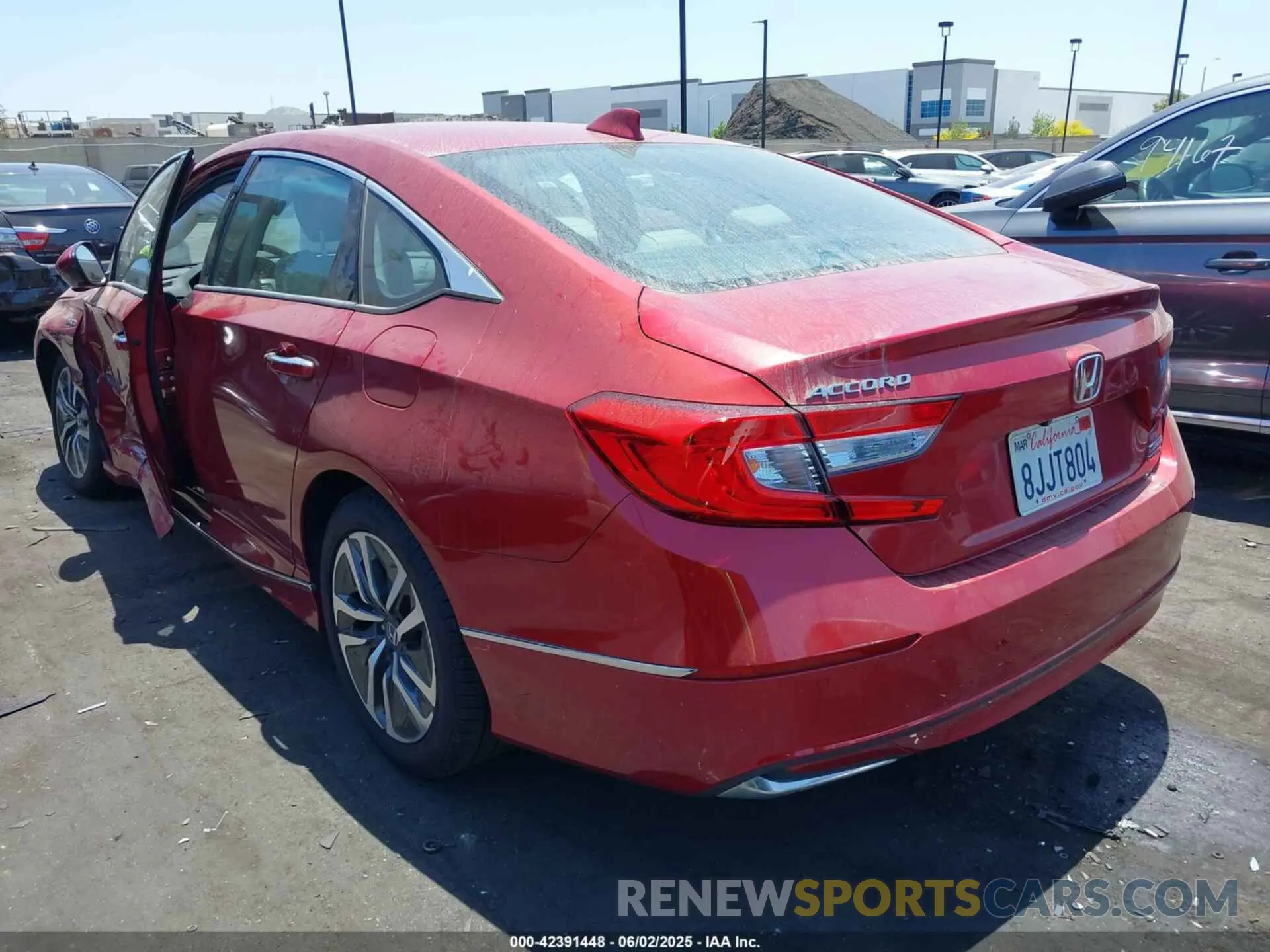 3 Photograph of a damaged car 1HGCV3F91KA000531 HONDA ACCORD HYBRID 2019