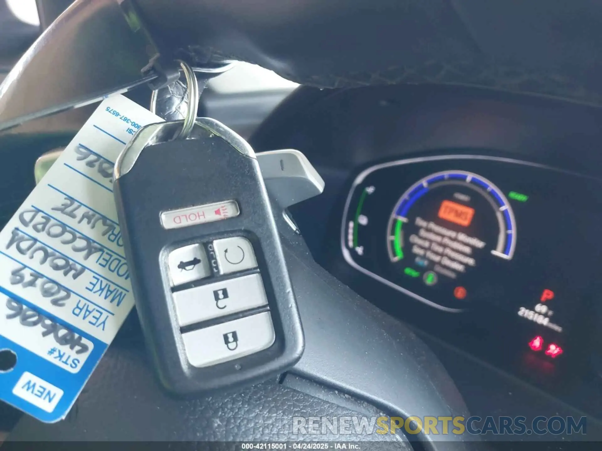 11 Photograph of a damaged car 1HGCV3F92KA005026 HONDA ACCORD HYBRID 2019