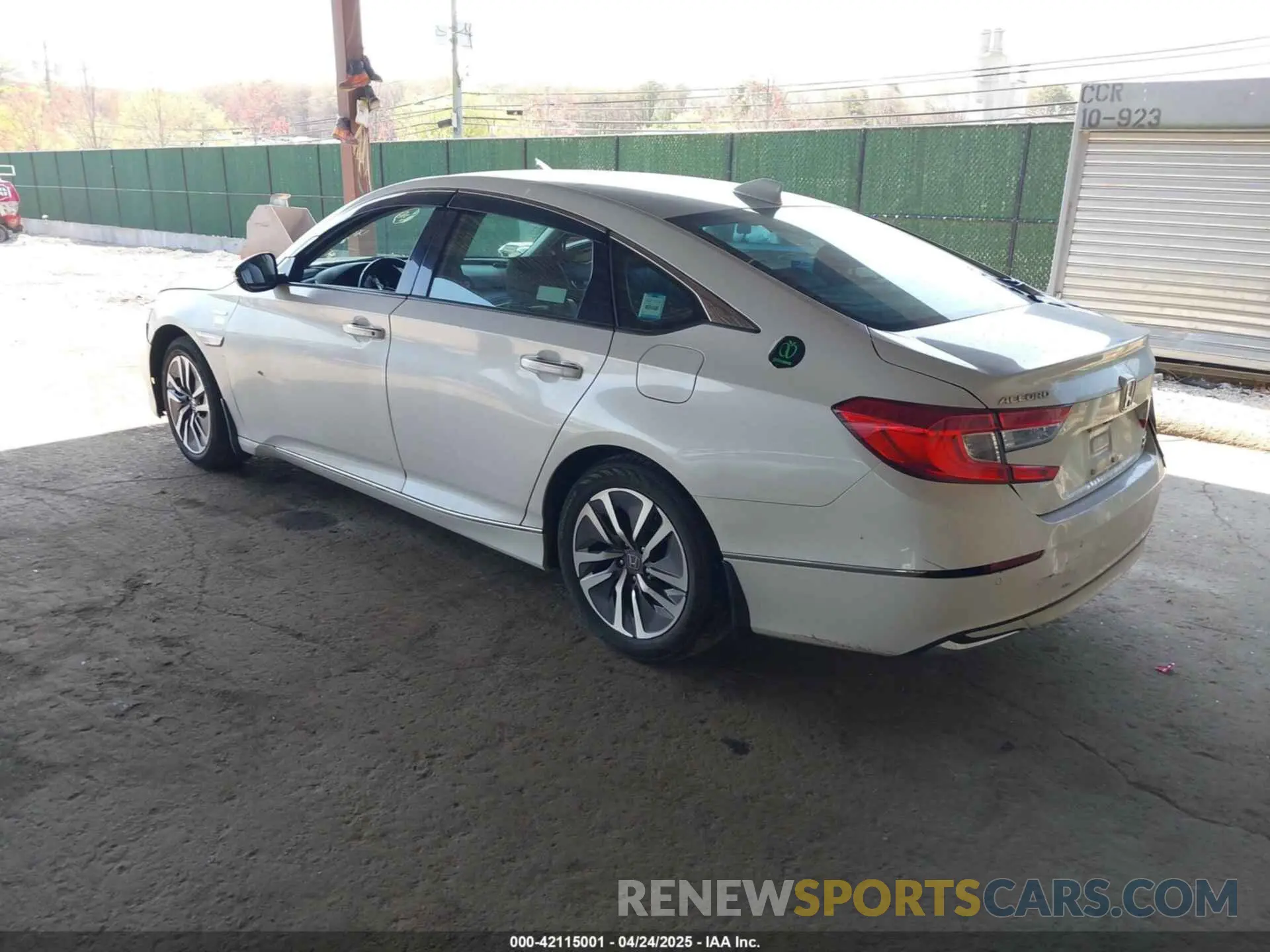 3 Photograph of a damaged car 1HGCV3F92KA005026 HONDA ACCORD HYBRID 2019