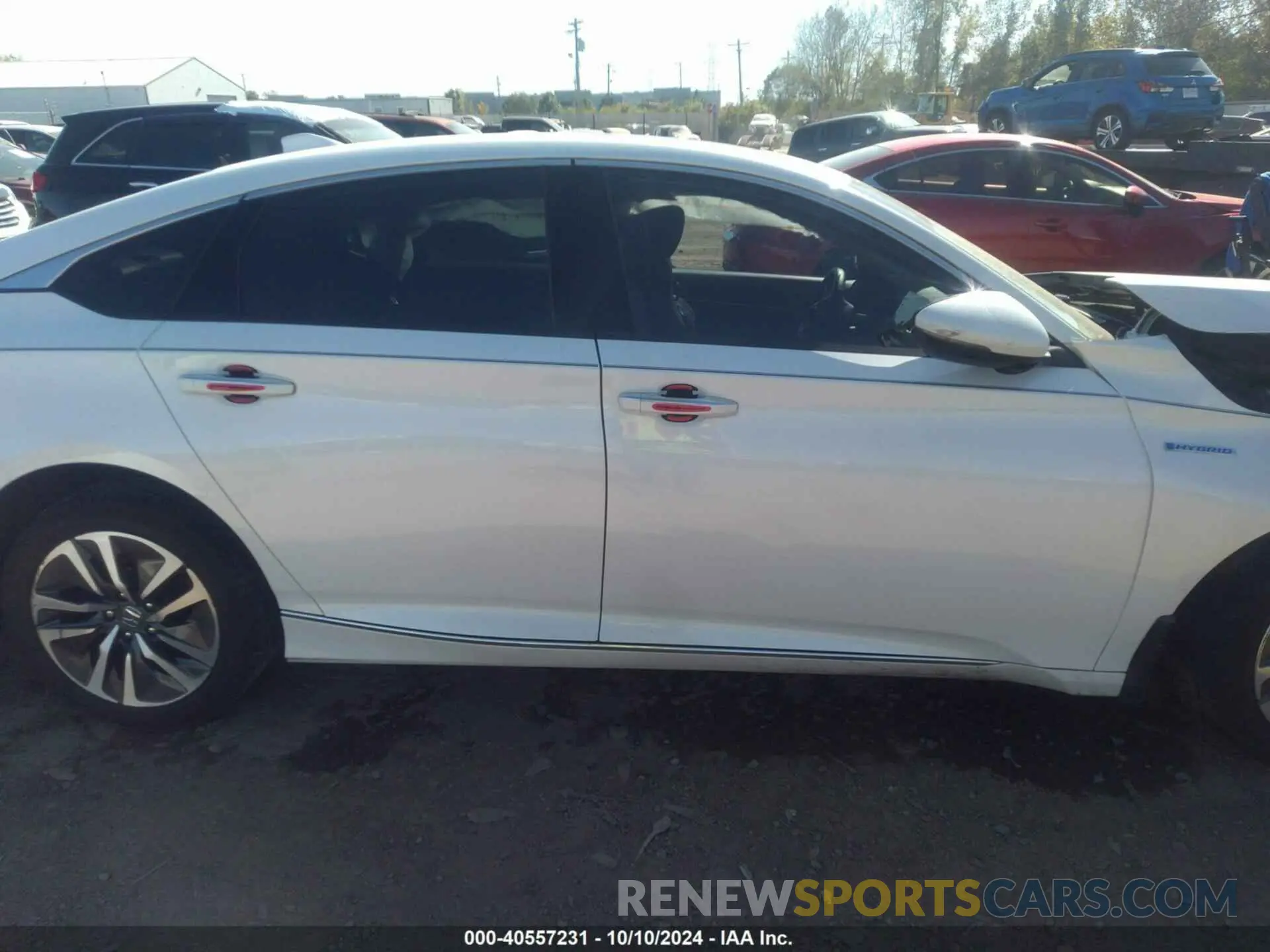14 Photograph of a damaged car 1HGCV3F9XKA011477 HONDA ACCORD HYBRID 2019