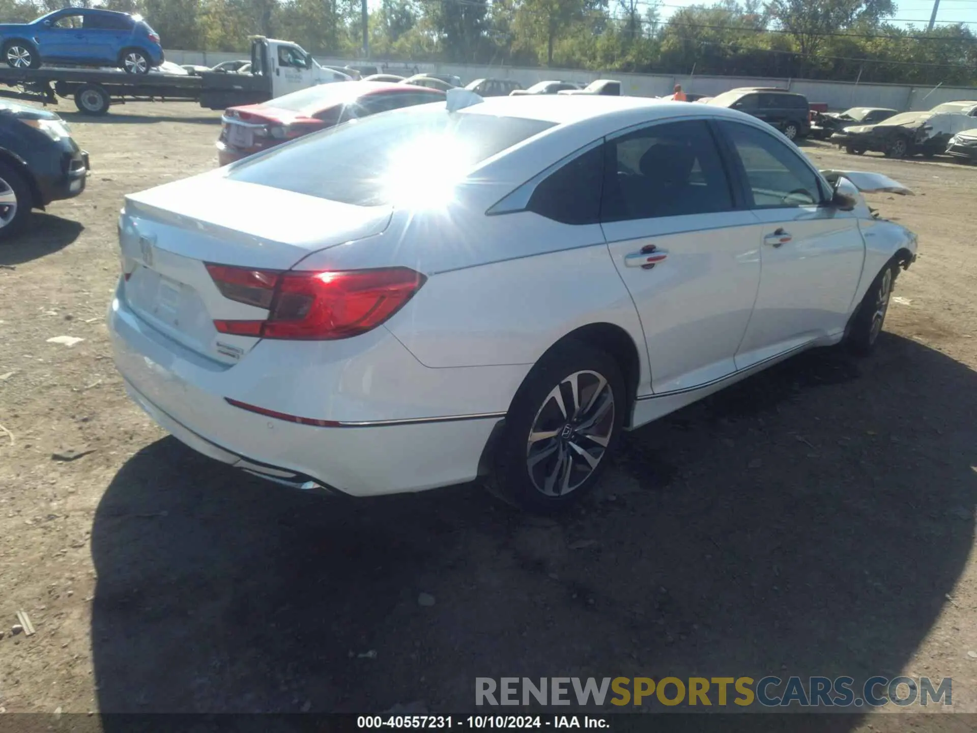 4 Photograph of a damaged car 1HGCV3F9XKA011477 HONDA ACCORD HYBRID 2019