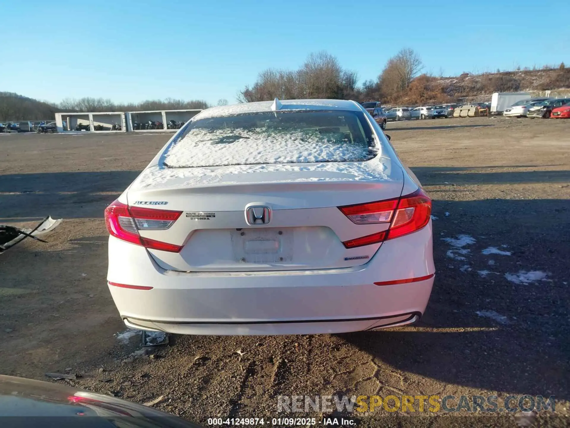 17 Photograph of a damaged car 1HGCV3F41LA006481 HONDA ACCORD HYBRID 2020
