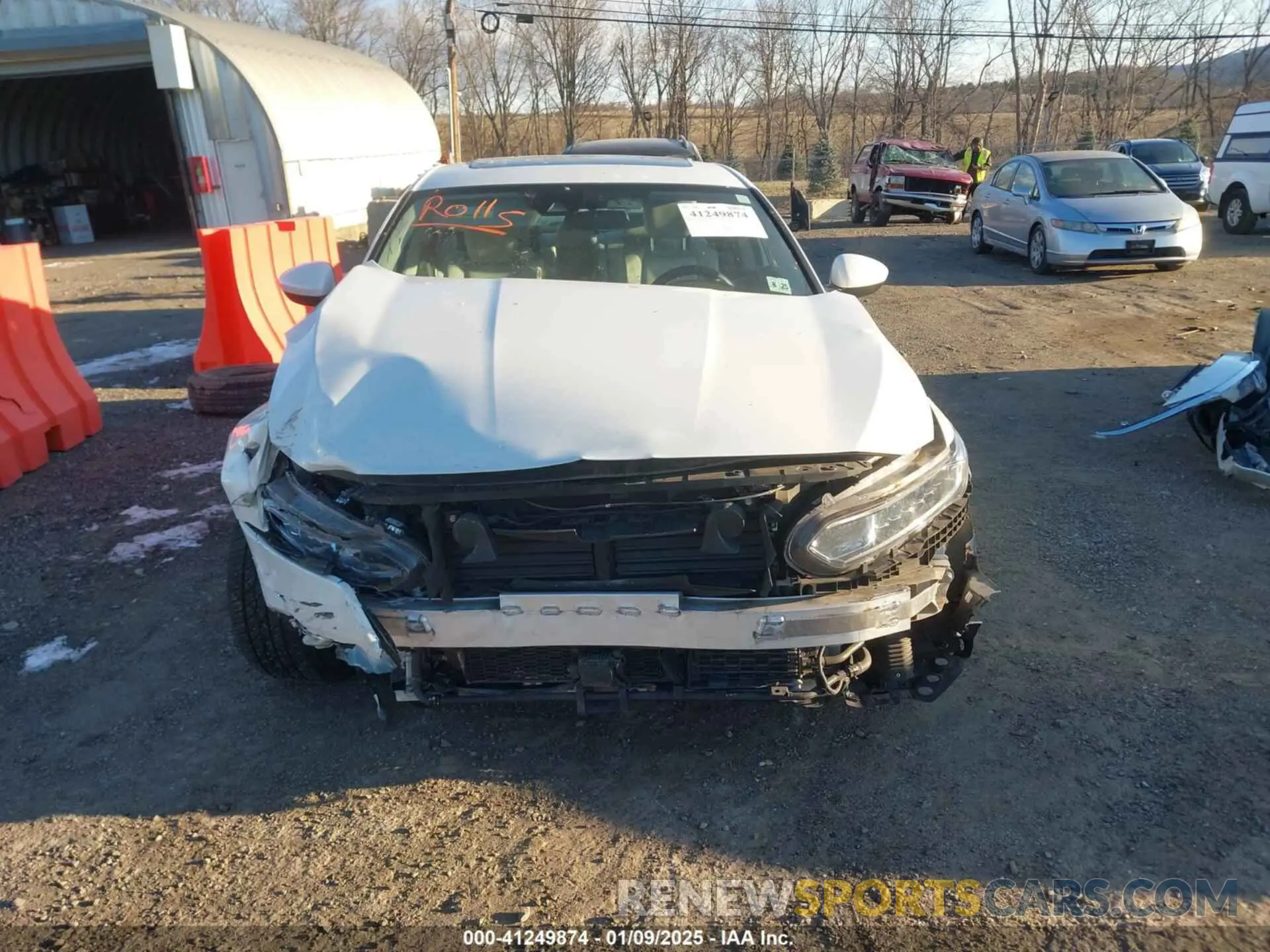 6 Photograph of a damaged car 1HGCV3F41LA006481 HONDA ACCORD HYBRID 2020
