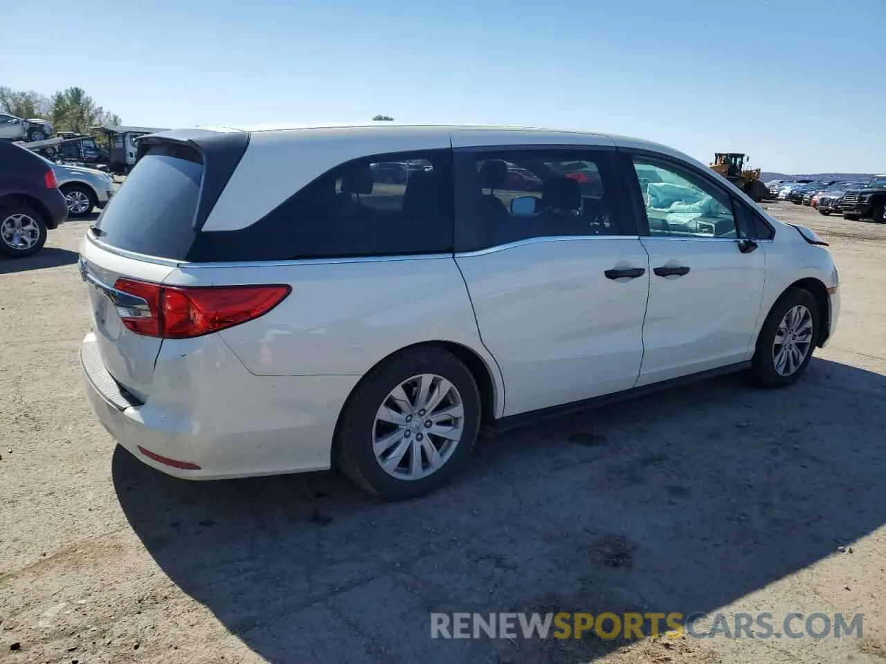 3 Photograph of a damaged car 5FNRL6H22KB016888 HONDA All Models 2019