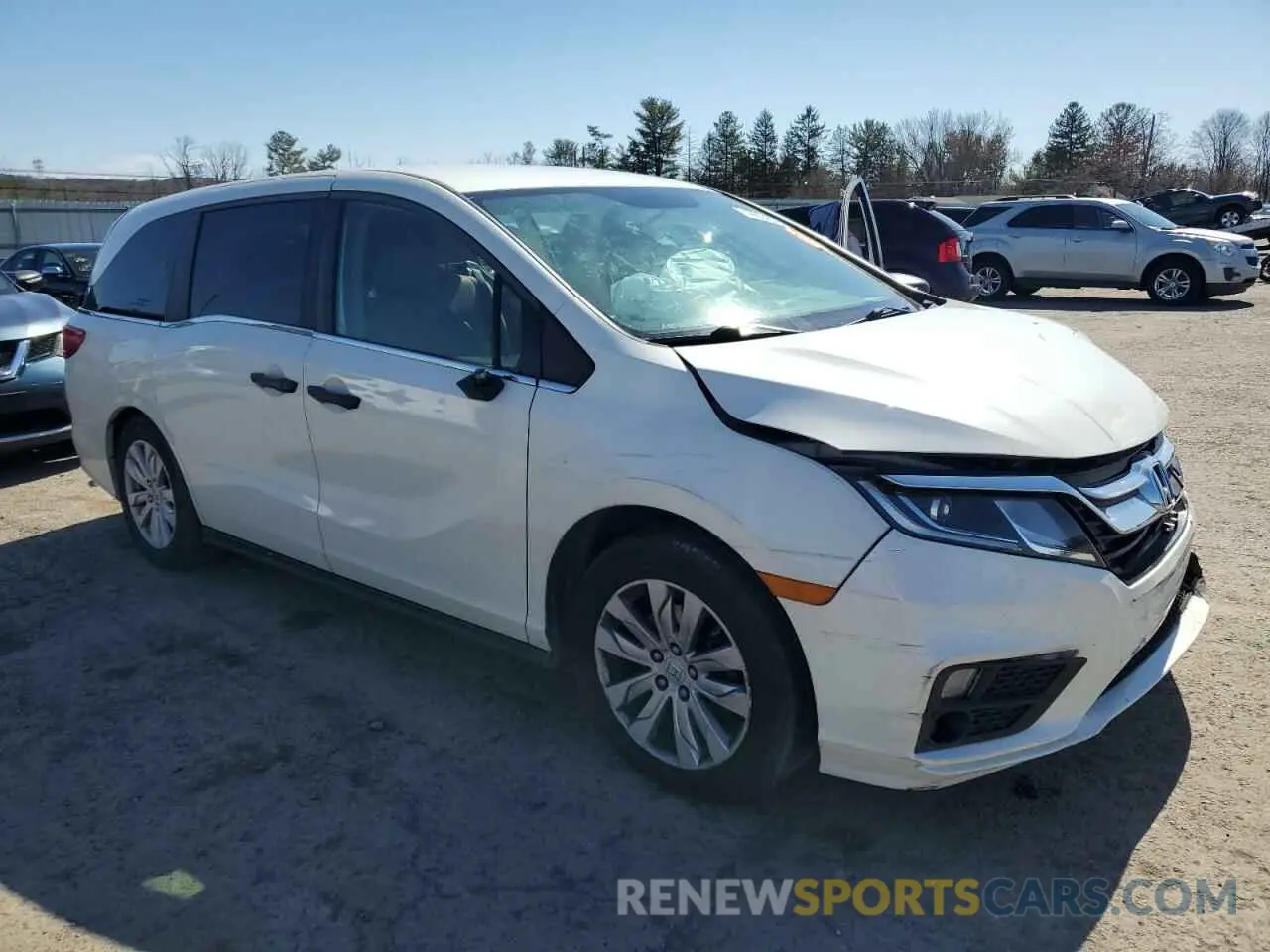 4 Photograph of a damaged car 5FNRL6H22KB016888 HONDA All Models 2019