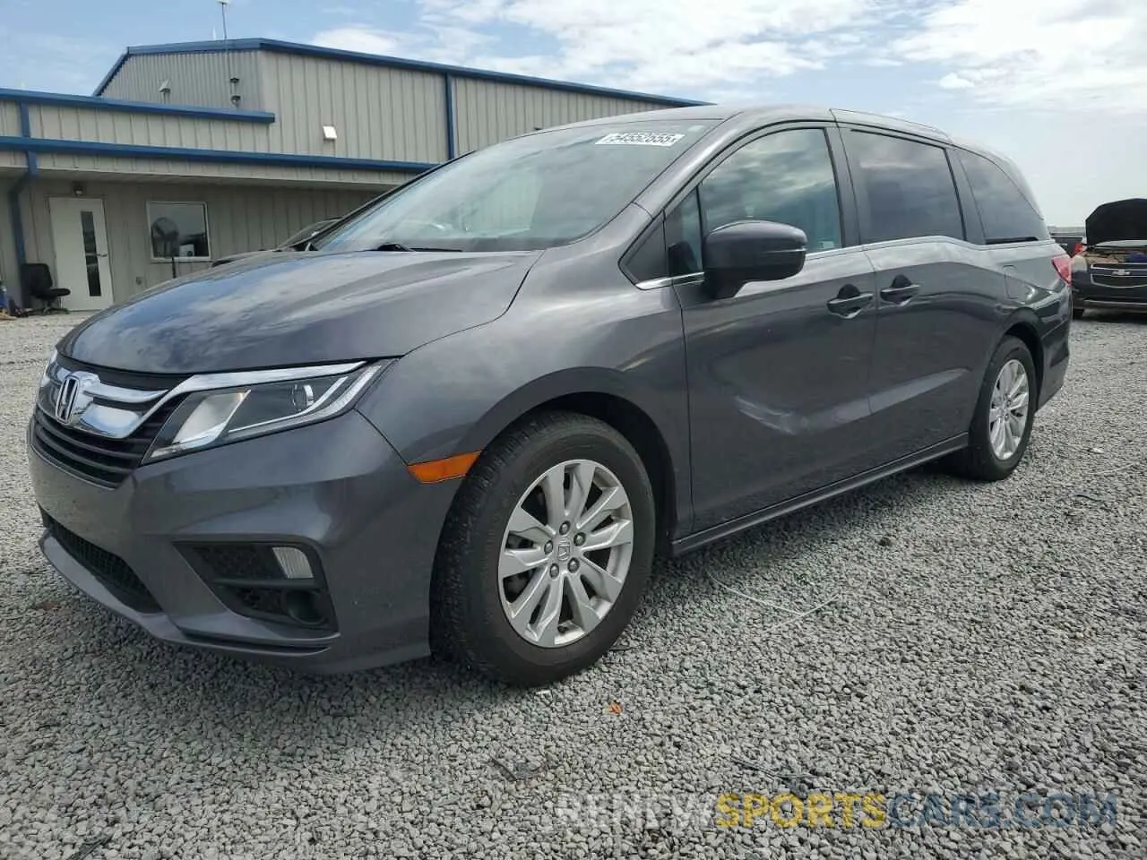 1 Photograph of a damaged car 5FNRL6H22KB122242 HONDA All Models 2019