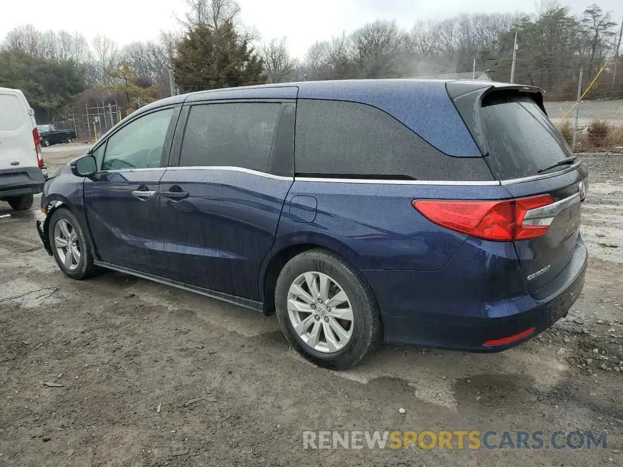 2 Photograph of a damaged car 5FNRL6H23KB056672 HONDA All Models 2019