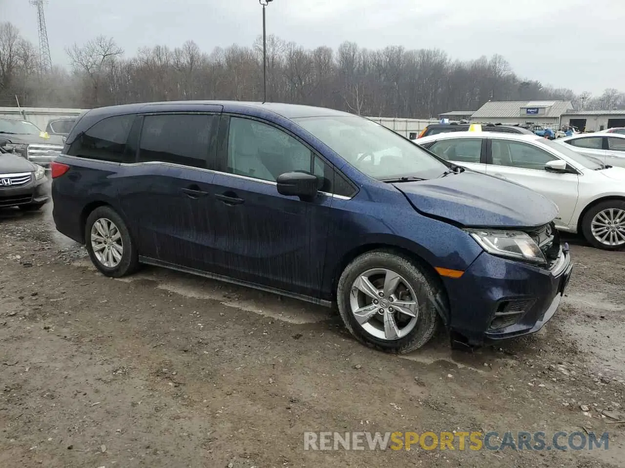 4 Photograph of a damaged car 5FNRL6H23KB056672 HONDA All Models 2019