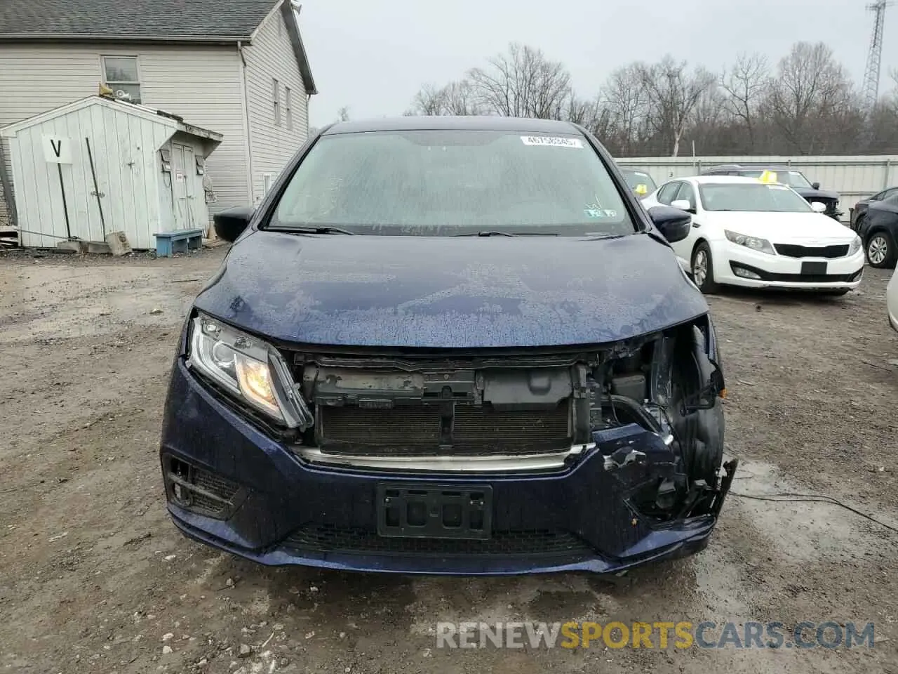 5 Photograph of a damaged car 5FNRL6H23KB056672 HONDA All Models 2019