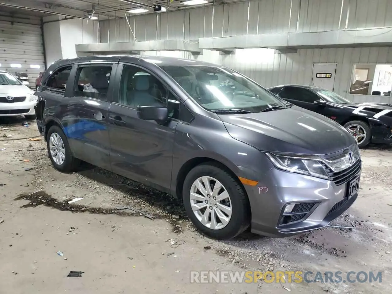 4 Photograph of a damaged car 5FNRL6H24KB101473 HONDA All Models 2019