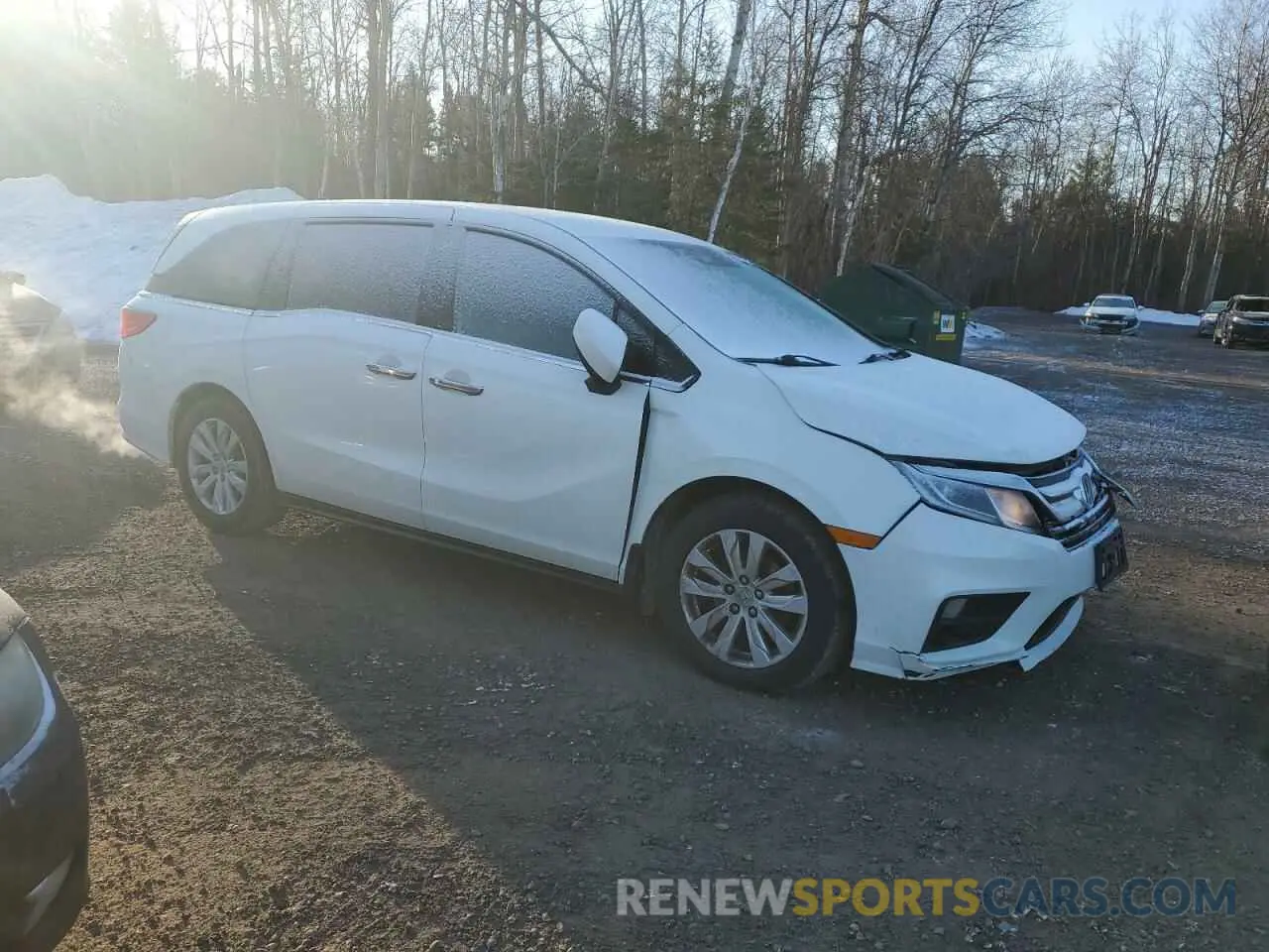 4 Photograph of a damaged car 5FNRL6H25KB500389 HONDA All Models 2019