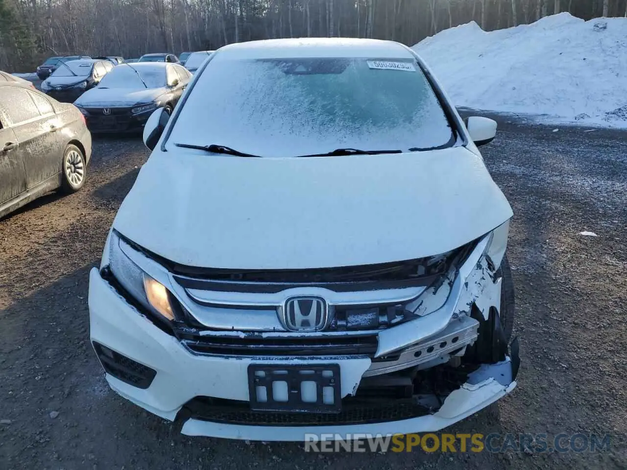 5 Photograph of a damaged car 5FNRL6H25KB500389 HONDA All Models 2019