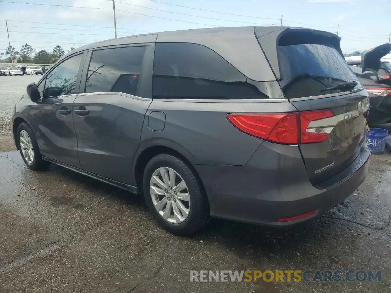 2 Photograph of a damaged car 5FNRL6H28KB013946 HONDA All Models 2019
