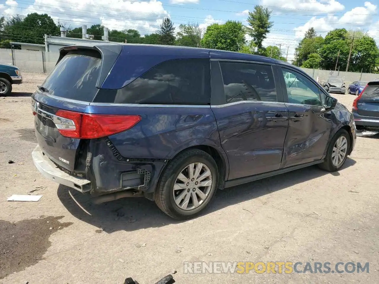 3 Photograph of a damaged car 5FNRL6H28KB027071 HONDA All Models 2019