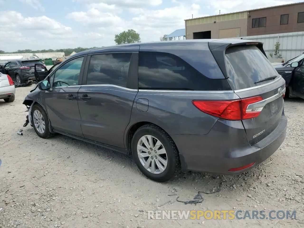 2 Photograph of a damaged car 5FNRL6H29KB013437 HONDA All Models 2019