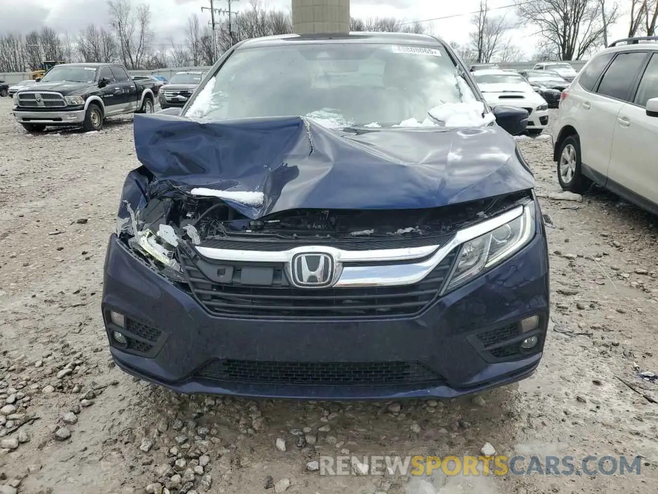 5 Photograph of a damaged car 5FNRL6H50KB111802 HONDA All Models 2019