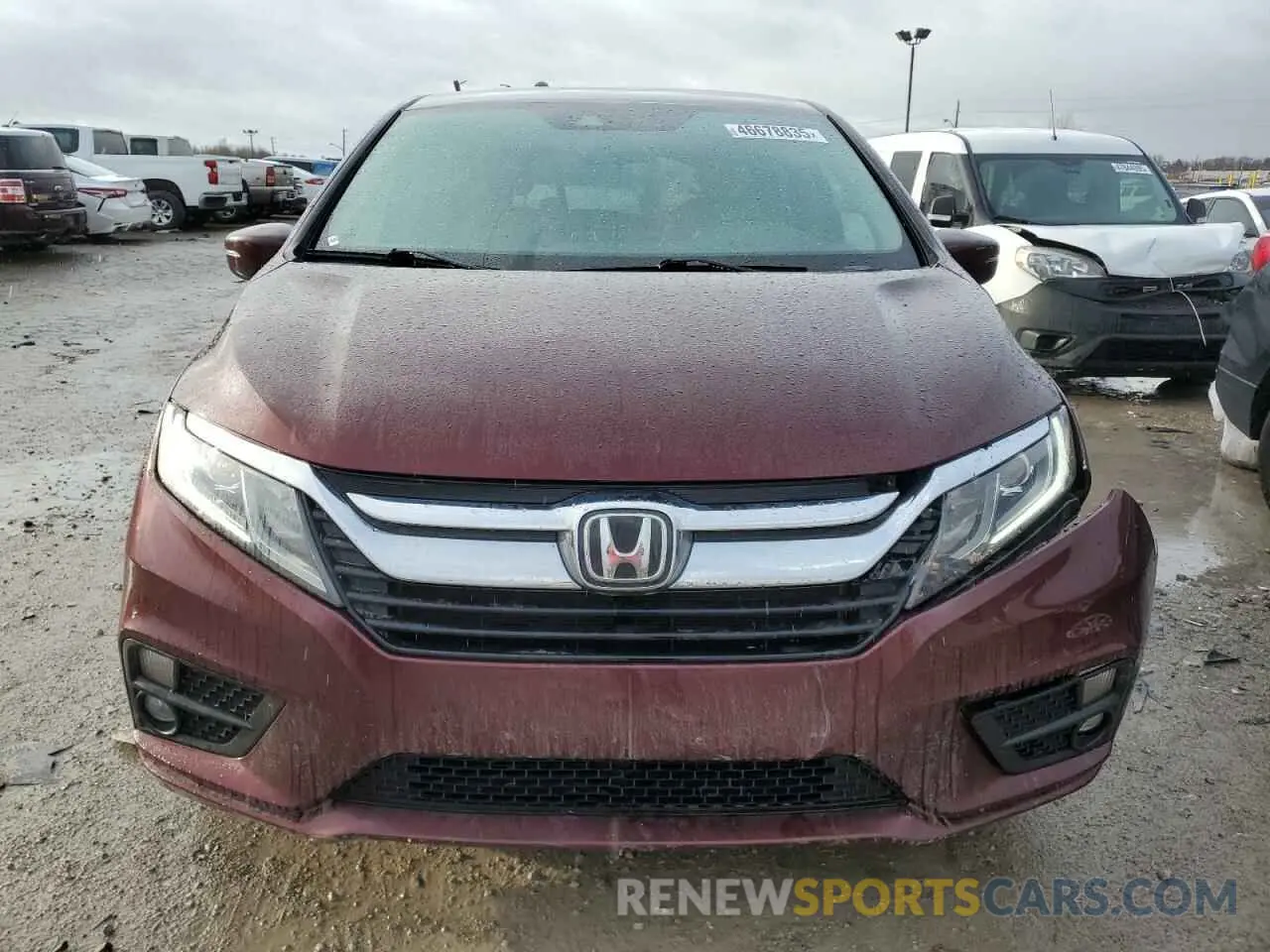 5 Photograph of a damaged car 5FNRL6H51KB090958 HONDA All Models 2019