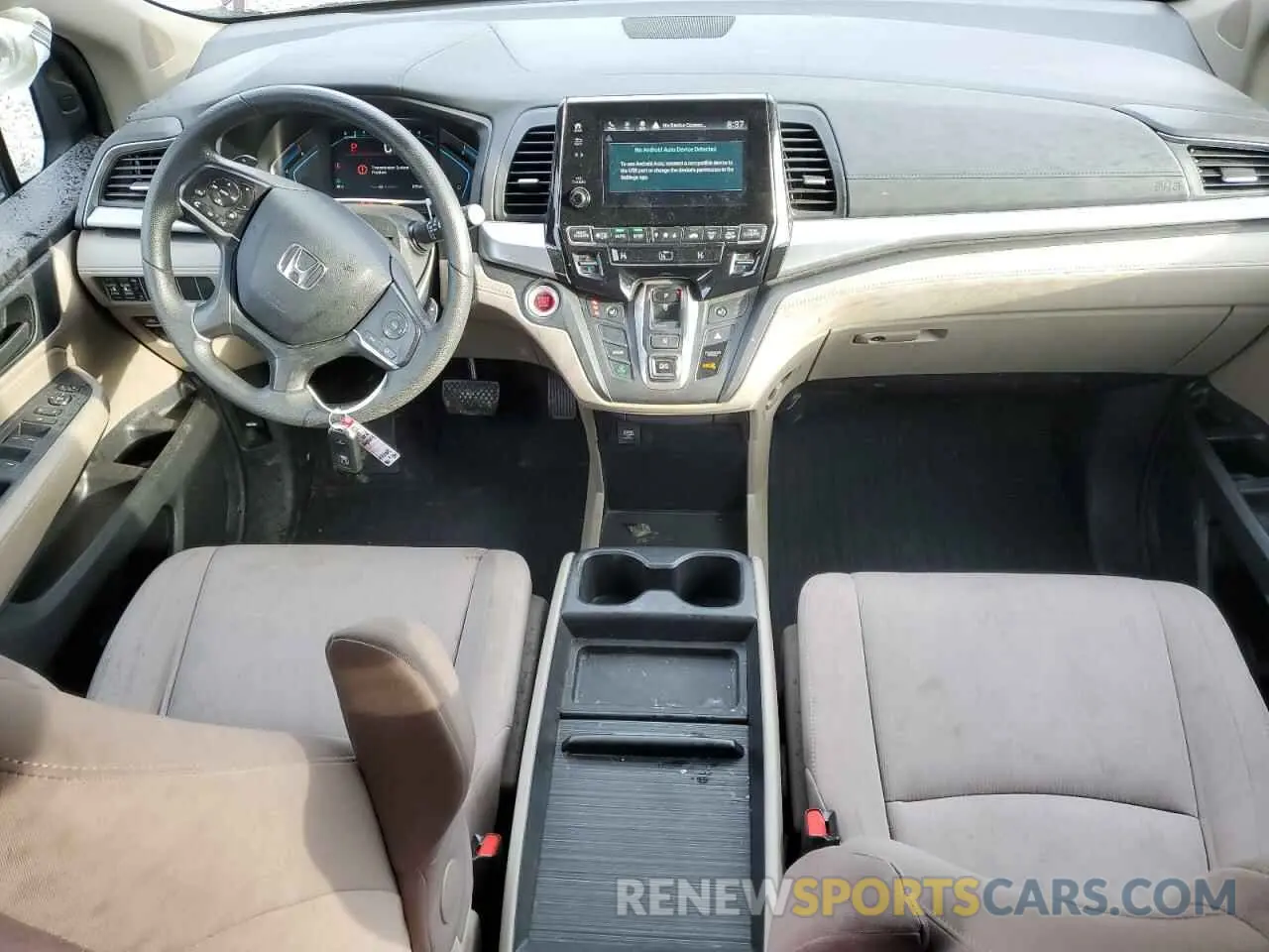 8 Photograph of a damaged car 5FNRL6H51KB090958 HONDA All Models 2019