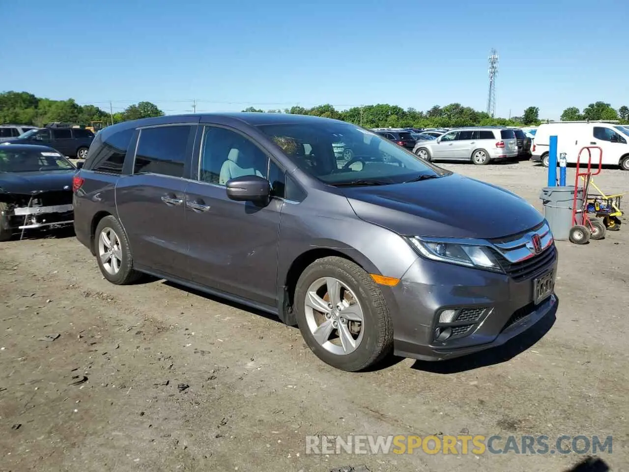 4 Photograph of a damaged car 5FNRL6H52KB122784 HONDA All Models 2019