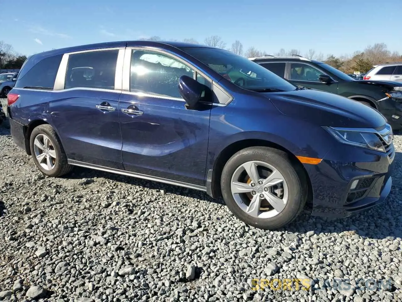 4 Photograph of a damaged car 5FNRL6H55KB083253 HONDA All Models 2019