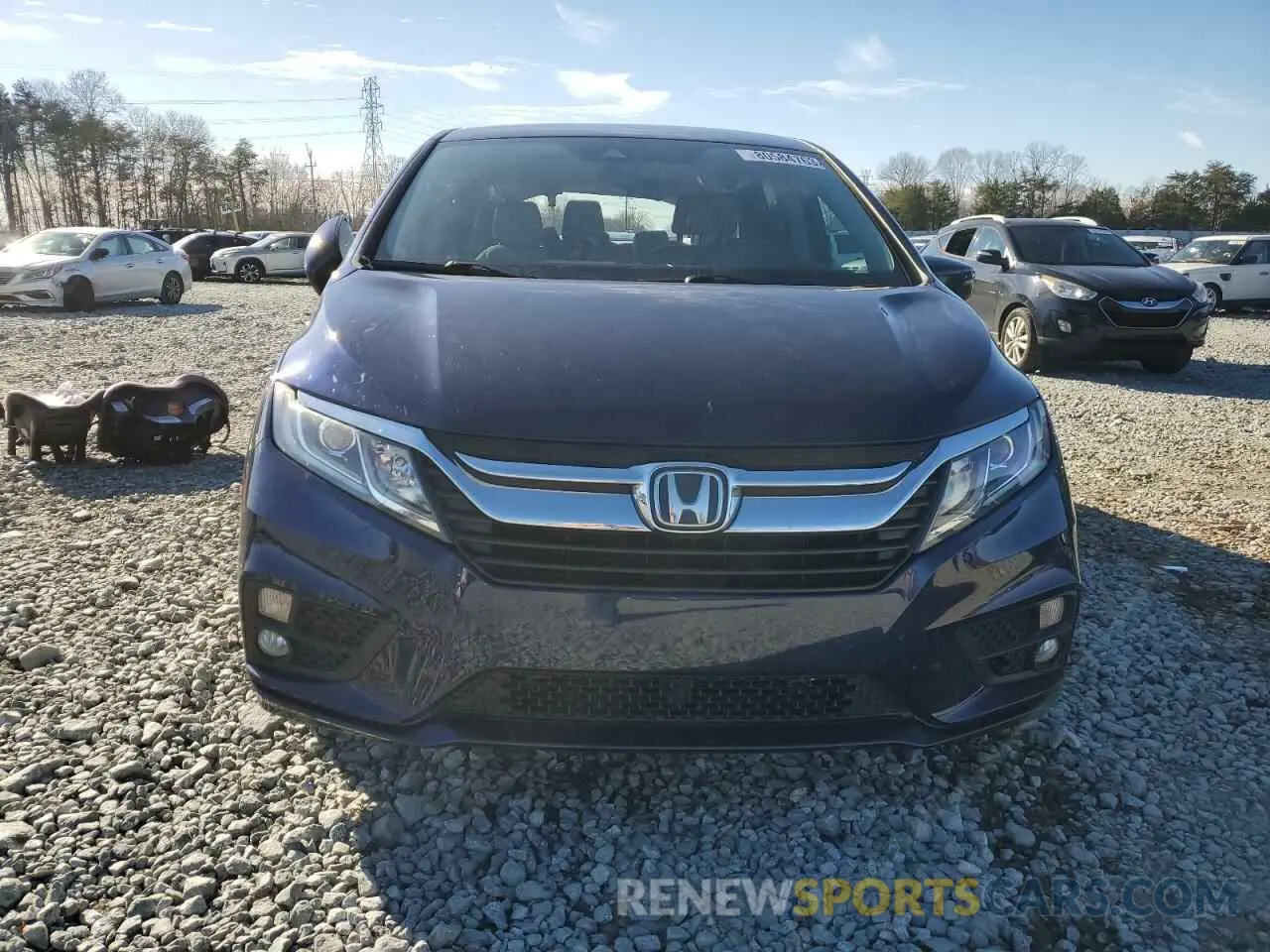 5 Photograph of a damaged car 5FNRL6H55KB083253 HONDA All Models 2019