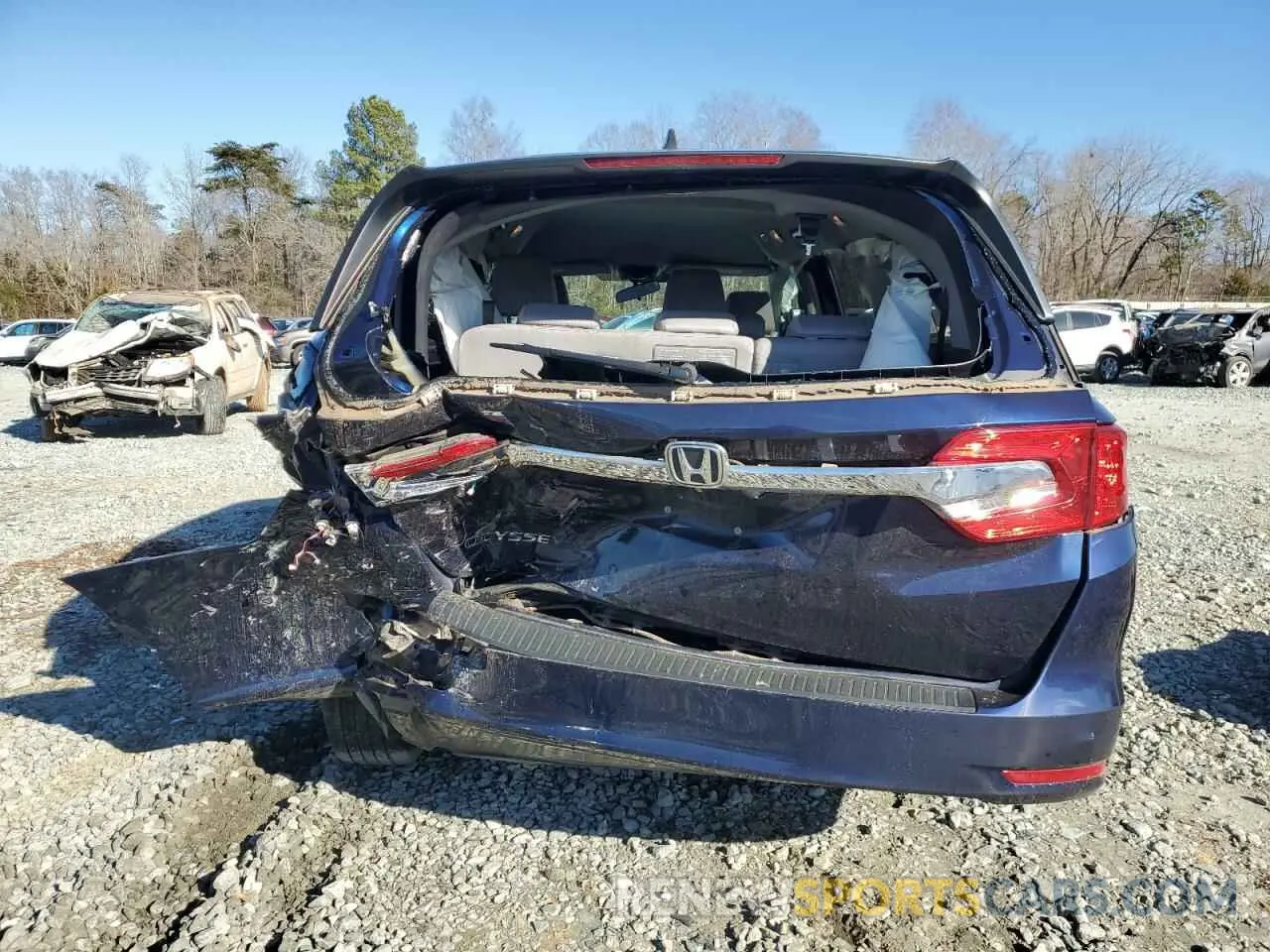 6 Photograph of a damaged car 5FNRL6H55KB083253 HONDA All Models 2019