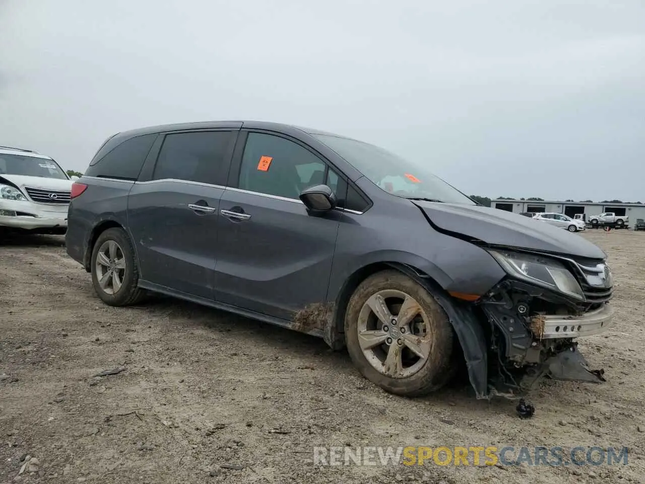 4 Photograph of a damaged car 5FNRL6H55KB122830 HONDA All Models 2019