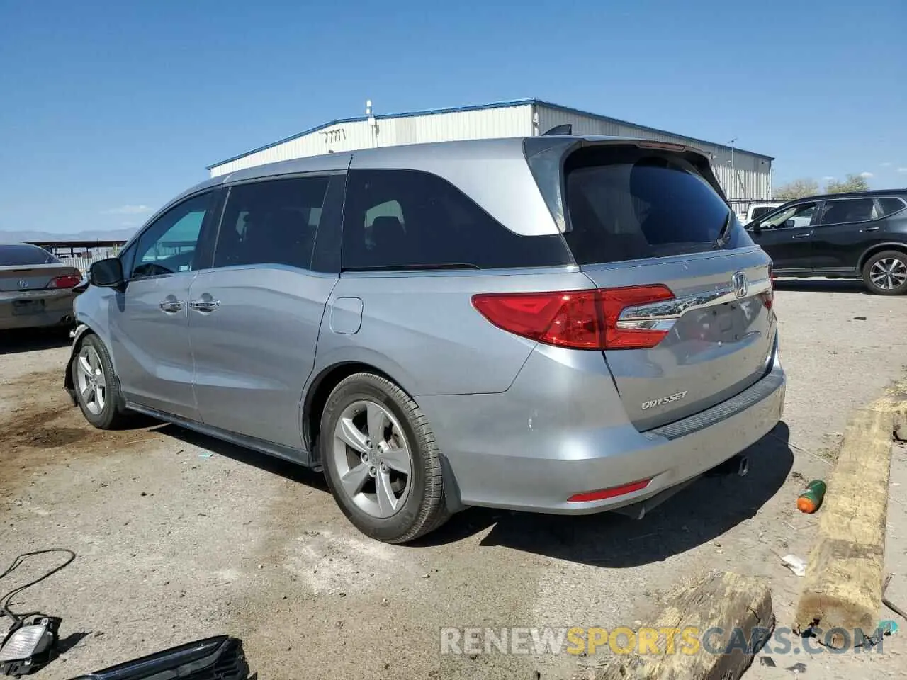 2 Photograph of a damaged car 5FNRL6H56KB053887 HONDA All Models 2019