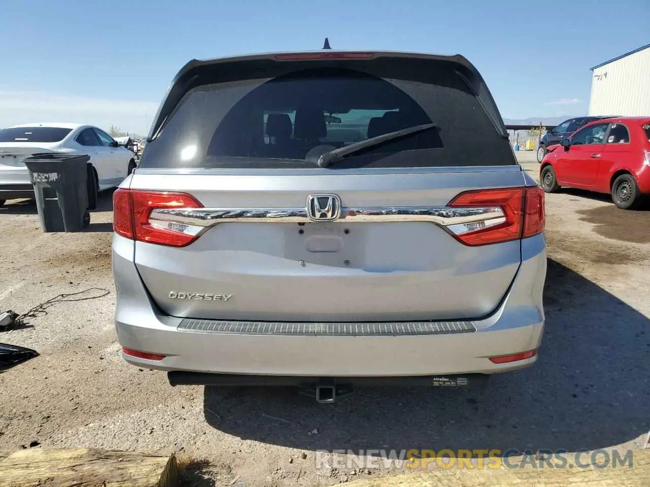 6 Photograph of a damaged car 5FNRL6H56KB053887 HONDA All Models 2019