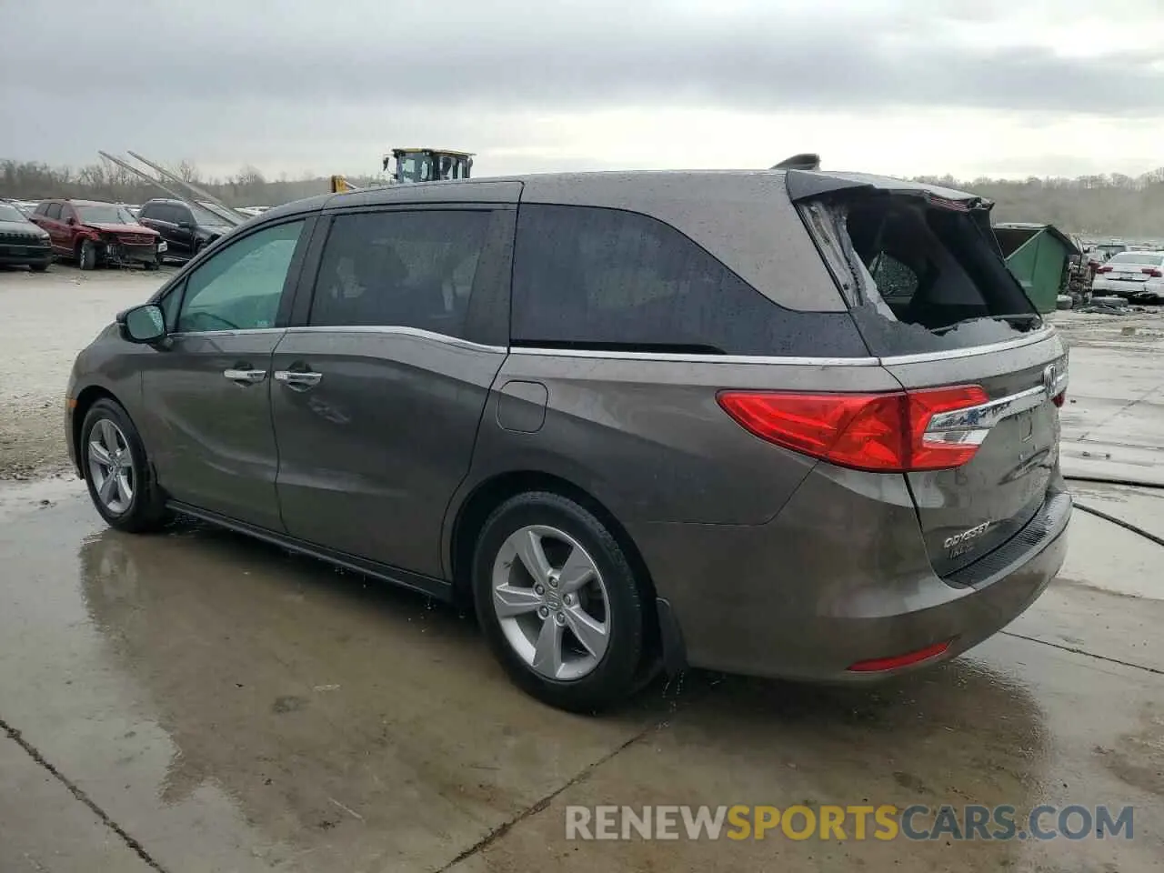 2 Photograph of a damaged car 5FNRL6H56KB097386 HONDA All Models 2019
