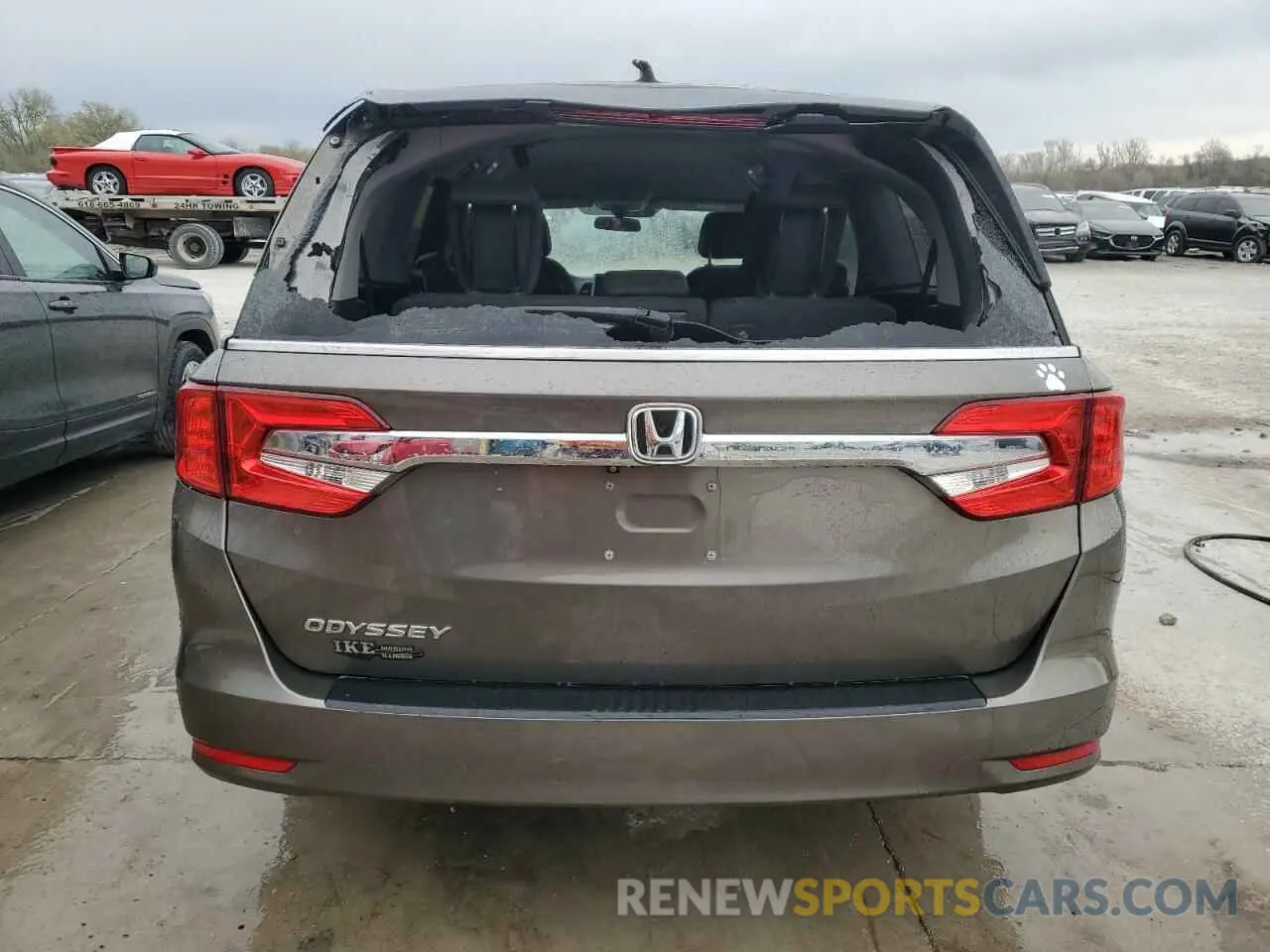 7 Photograph of a damaged car 5FNRL6H56KB097386 HONDA All Models 2019