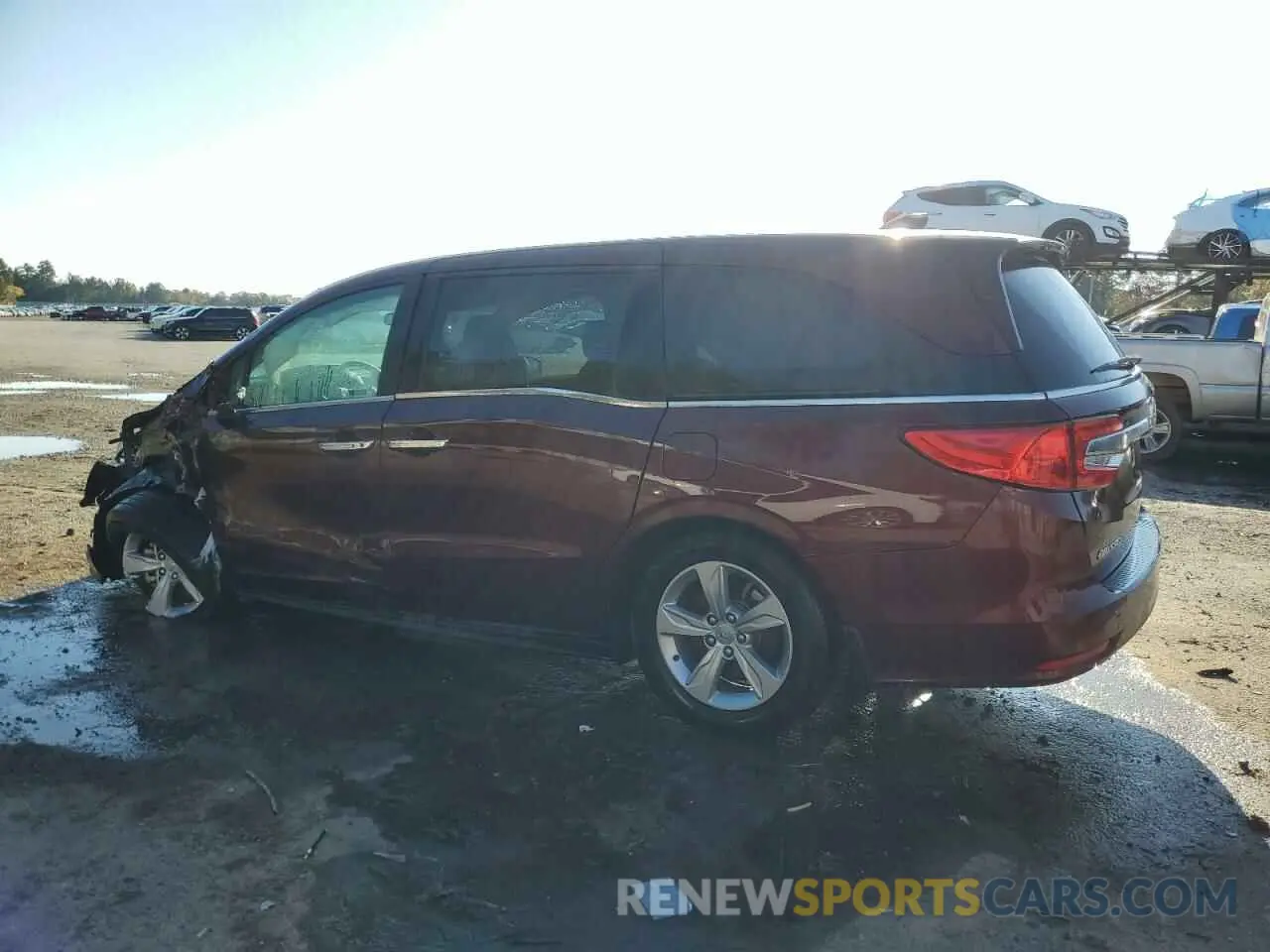 2 Photograph of a damaged car 5FNRL6H57KB087417 HONDA All Models 2019
