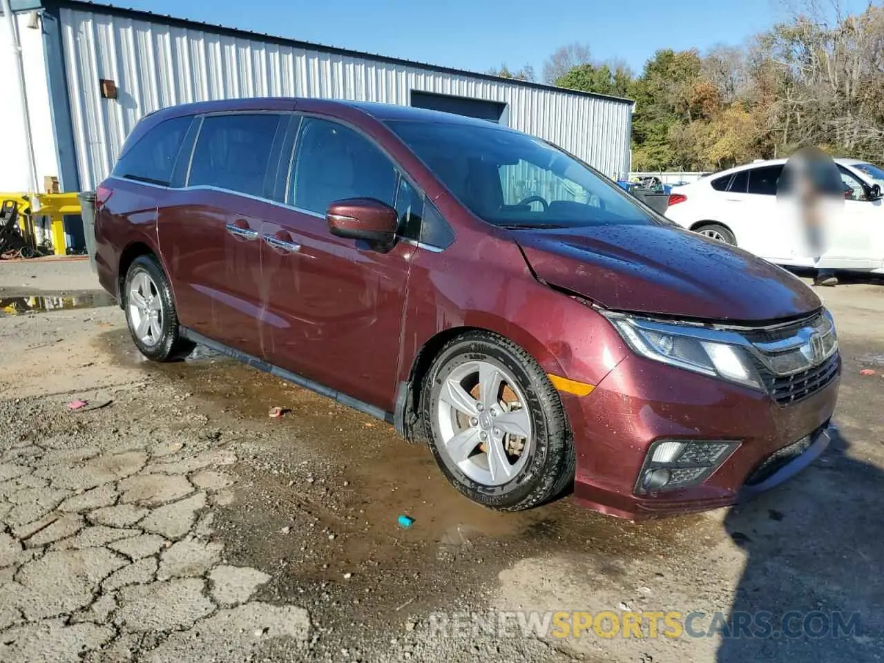 4 Photograph of a damaged car 5FNRL6H57KB087417 HONDA All Models 2019