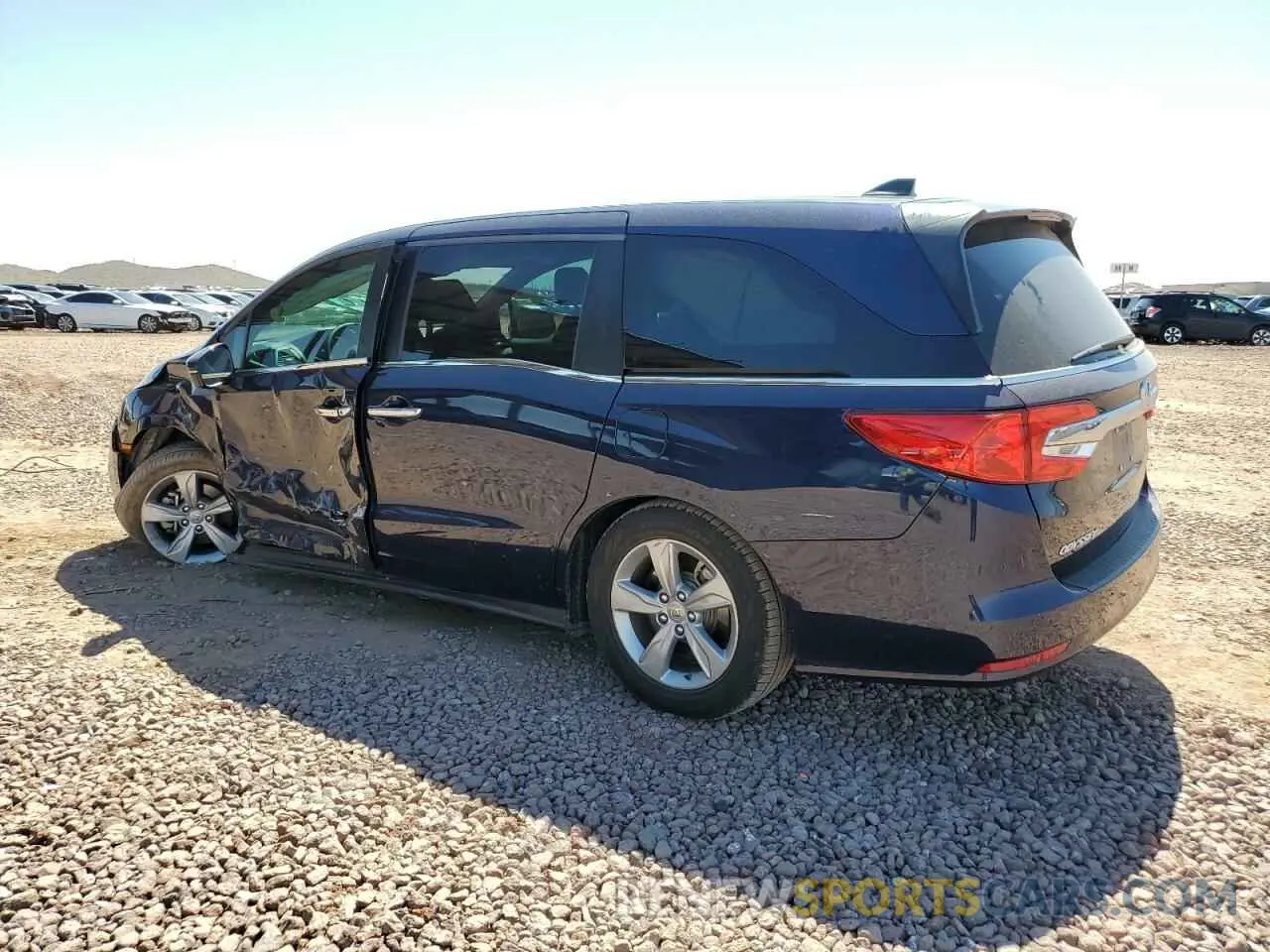 2 Photograph of a damaged car 5FNRL6H58KB088138 HONDA All Models 2019
