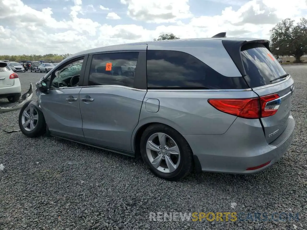2 Photograph of a damaged car 5FNRL6H59KB101009 HONDA All Models 2019