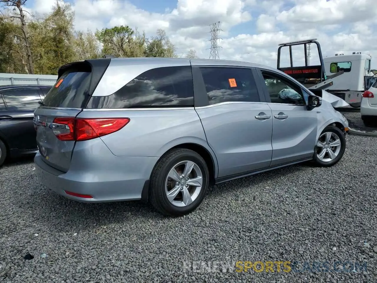3 Photograph of a damaged car 5FNRL6H59KB101009 HONDA All Models 2019