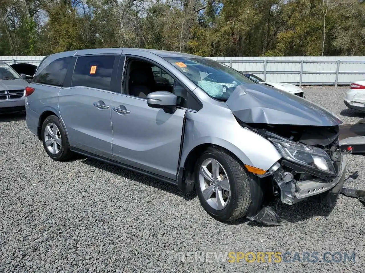 4 Photograph of a damaged car 5FNRL6H59KB101009 HONDA All Models 2019