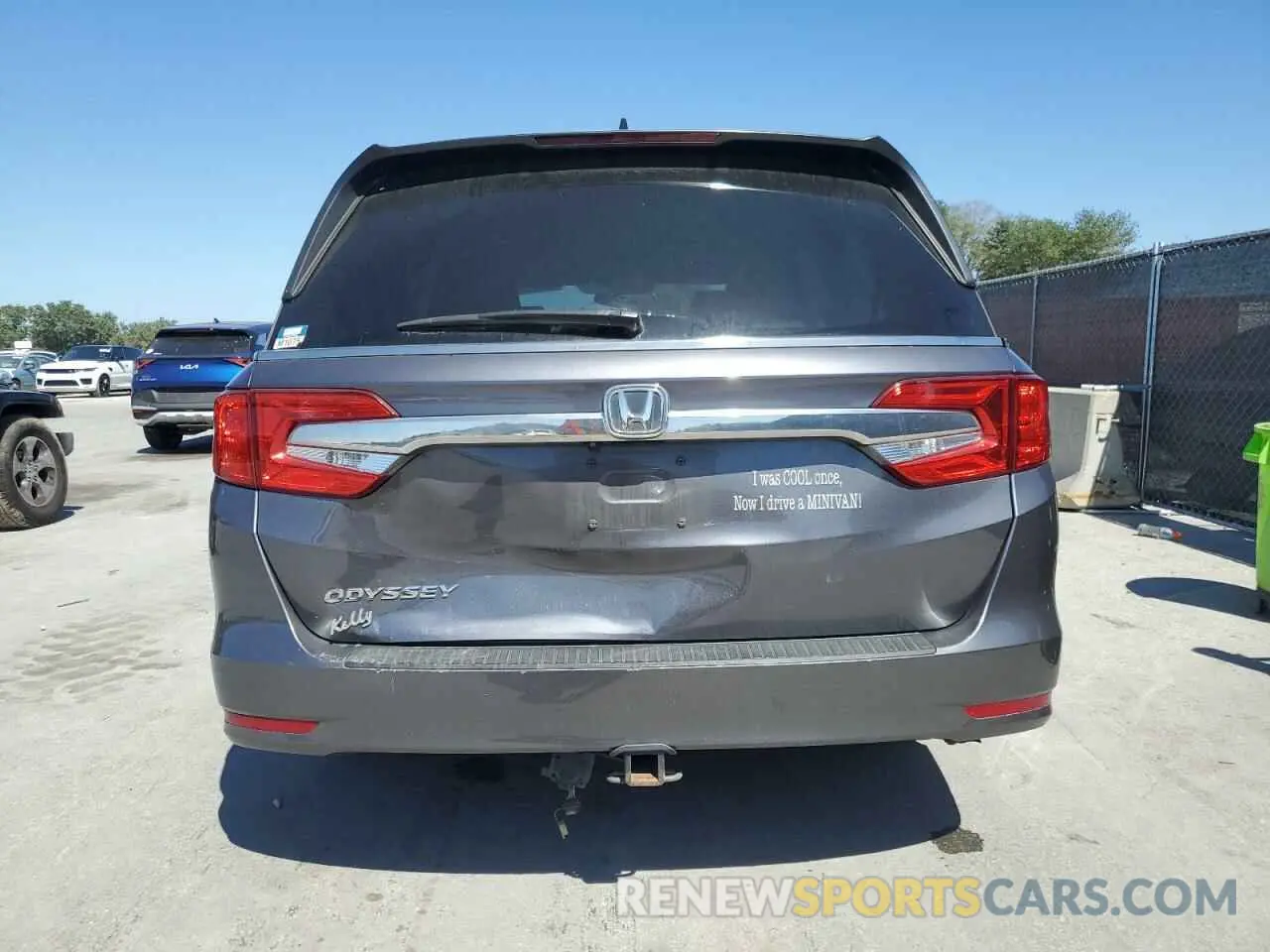 6 Photograph of a damaged car 5FNRL6H5XKB102542 HONDA All Models 2019