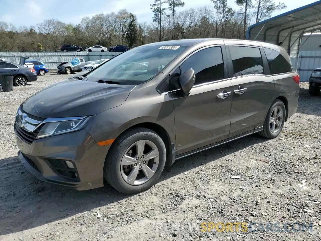 1 Photograph of a damaged car 5FNRL6H5XKB124945 HONDA All Models 2019