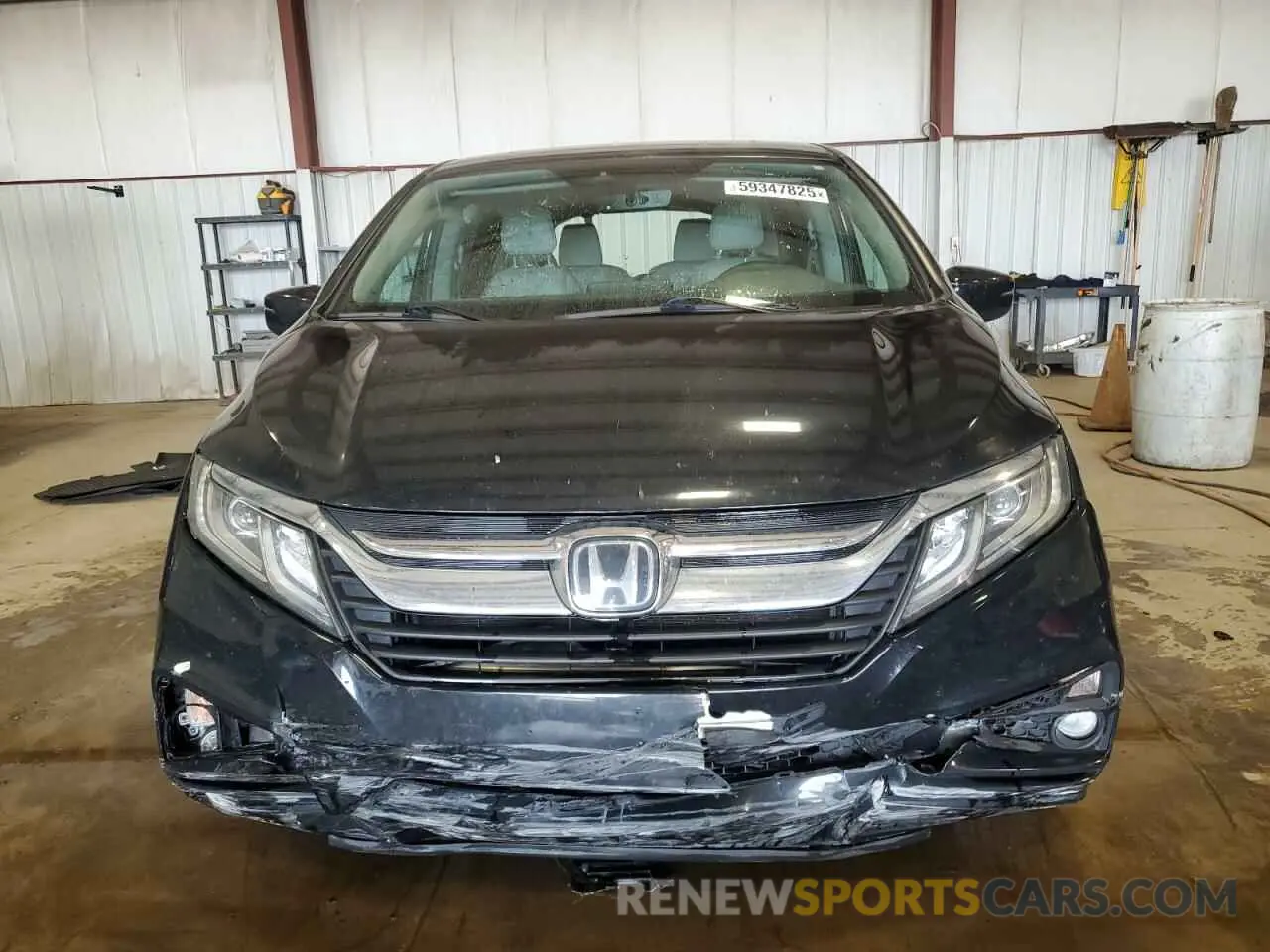 5 Photograph of a damaged car 5FNRL6H70KB016433 HONDA All Models 2019