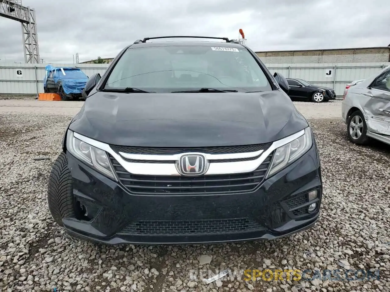 5 Photograph of a damaged car 5FNRL6H70KB038738 HONDA All Models 2019