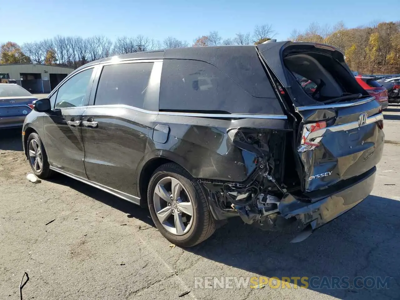 2 Photograph of a damaged car 5FNRL6H70KB080505 HONDA All Models 2019