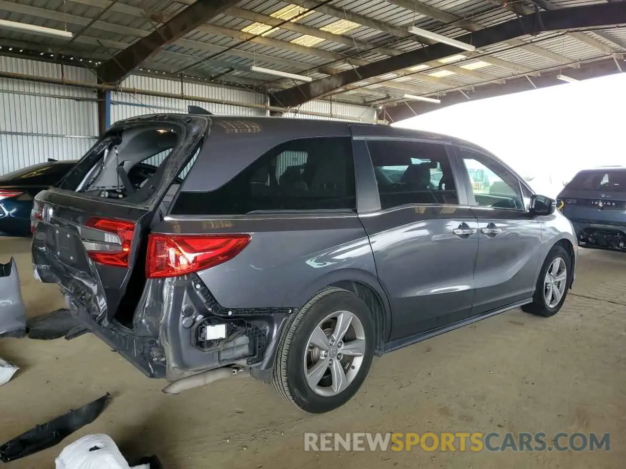 3 Photograph of a damaged car 5FNRL6H70KB102745 HONDA All Models 2019